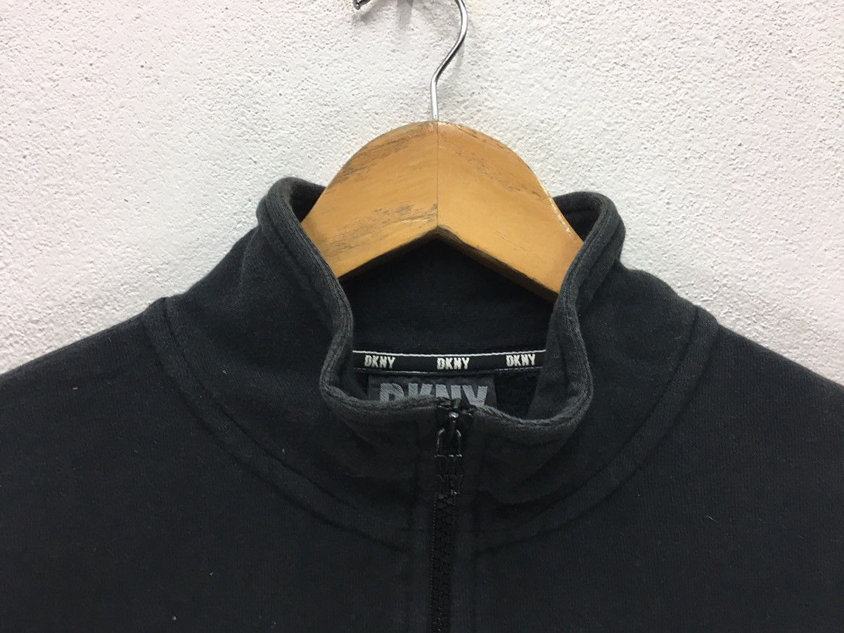 DKNY × Vintage Vintage DKNY Big Logo Half Zipper Sweatshirt Size US XL / EU 56 / 4 - 6 Thumbnail