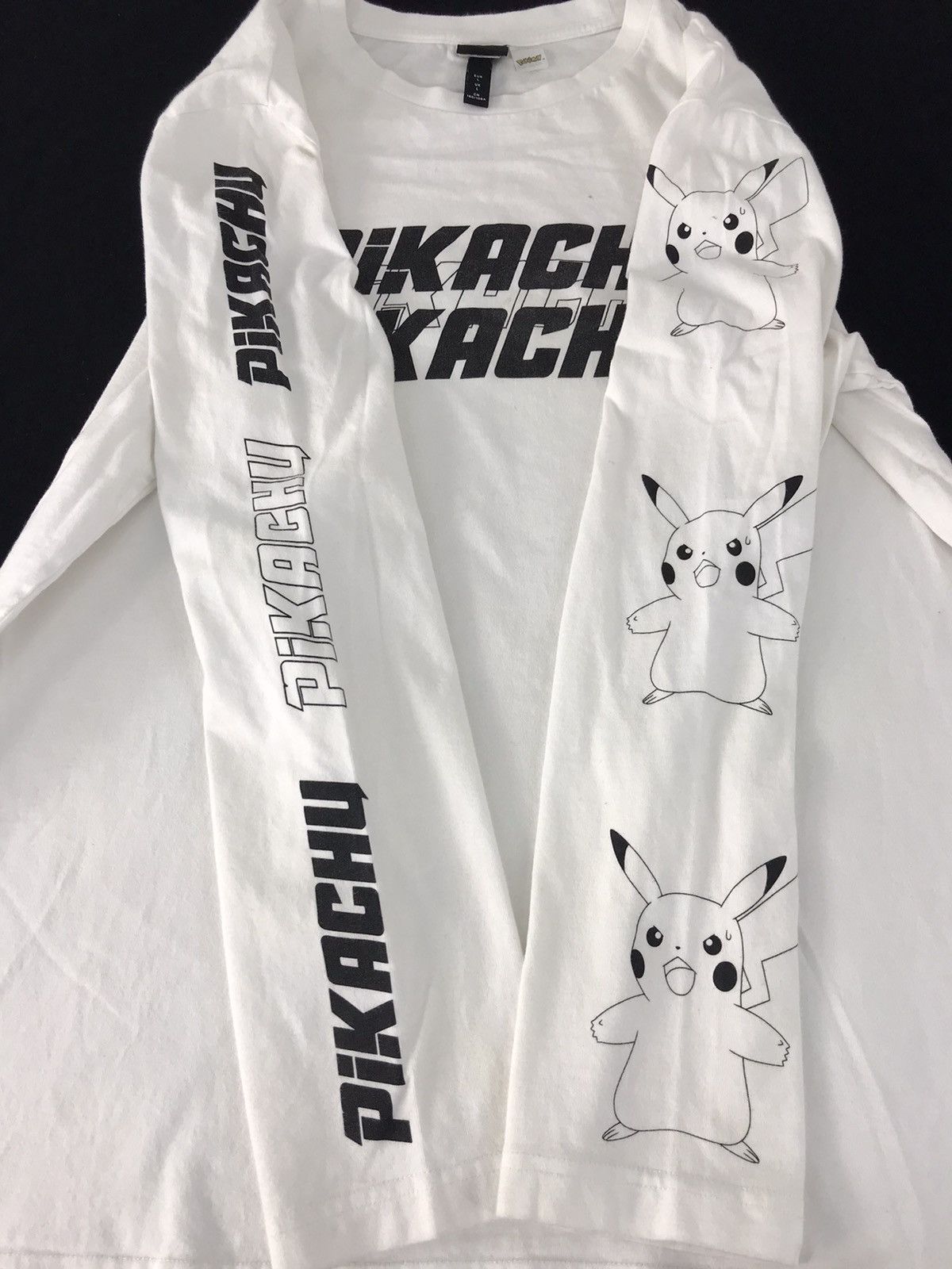 Anime H&M Pikachu Pokemon Fiction Character Japanese Manga K154j Size US L / EU 52-54 / 3 - 2 Thumbnail