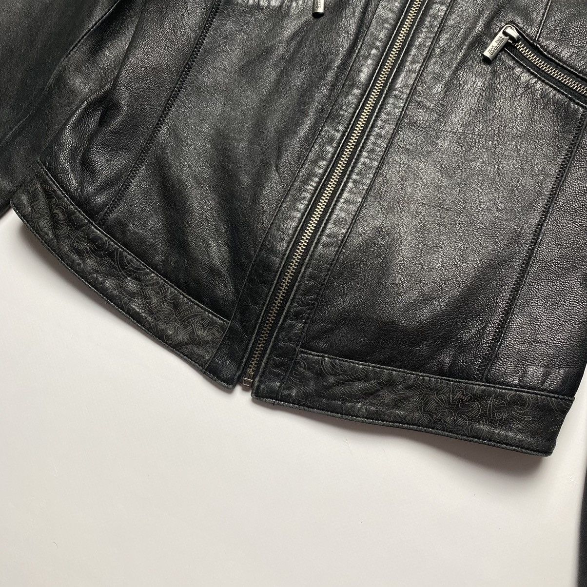 Jean Paul Gaultier Jean Paul Gautier Leather Jacket Size S / US 4 / IT 40 - 4 Thumbnail