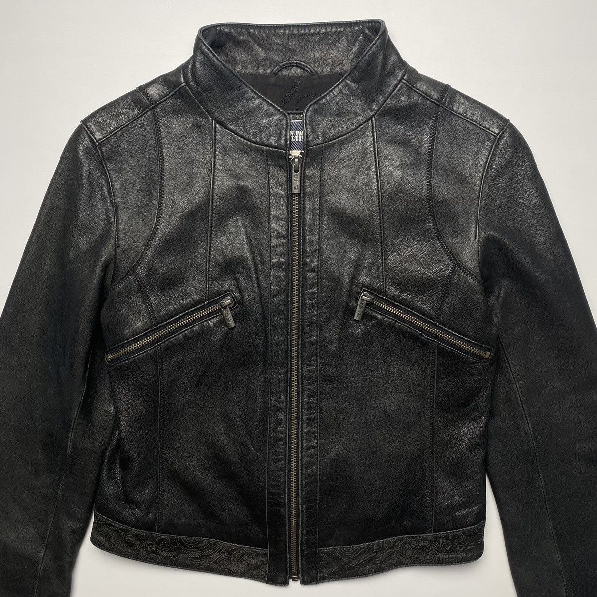 Jean Paul Gaultier Jean Paul Gautier Leather Jacket Size S / US 4 / IT 40 - 3 Thumbnail