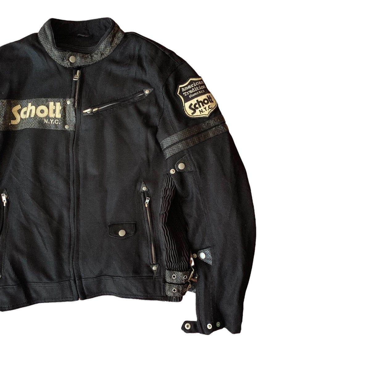 Schott 💥Schott NYC Riding Jacket With Padding Size US M / EU 48-50 / 2 - 4 Thumbnail