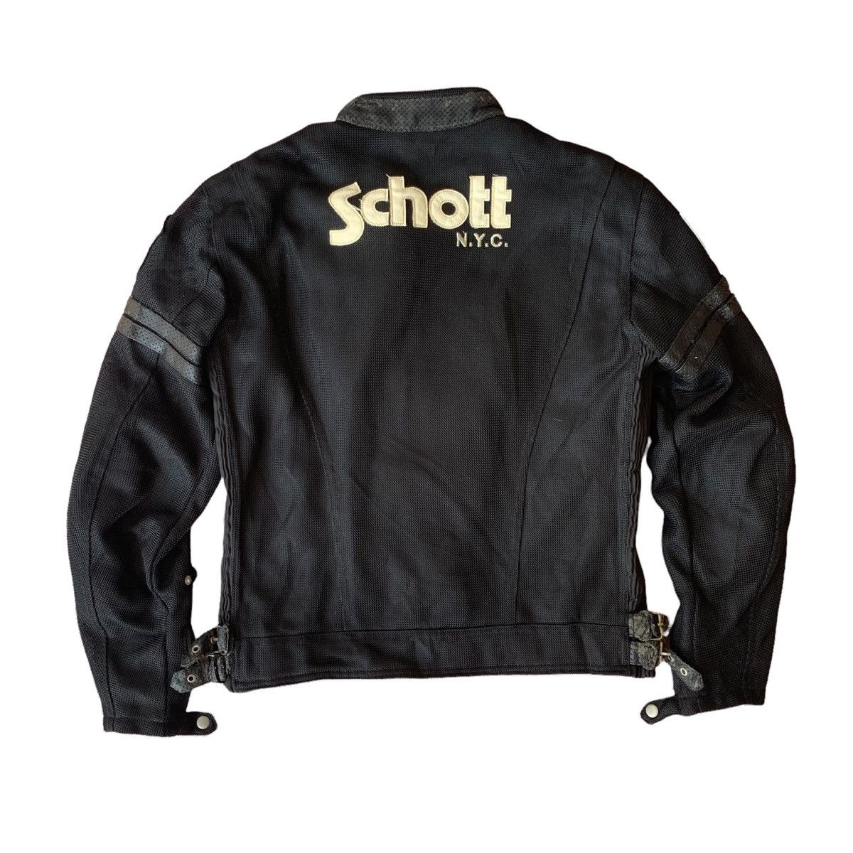 Schott 💥Schott NYC Riding Jacket With Padding Size US M / EU 48-50 / 2 - 2 Thumbnail
