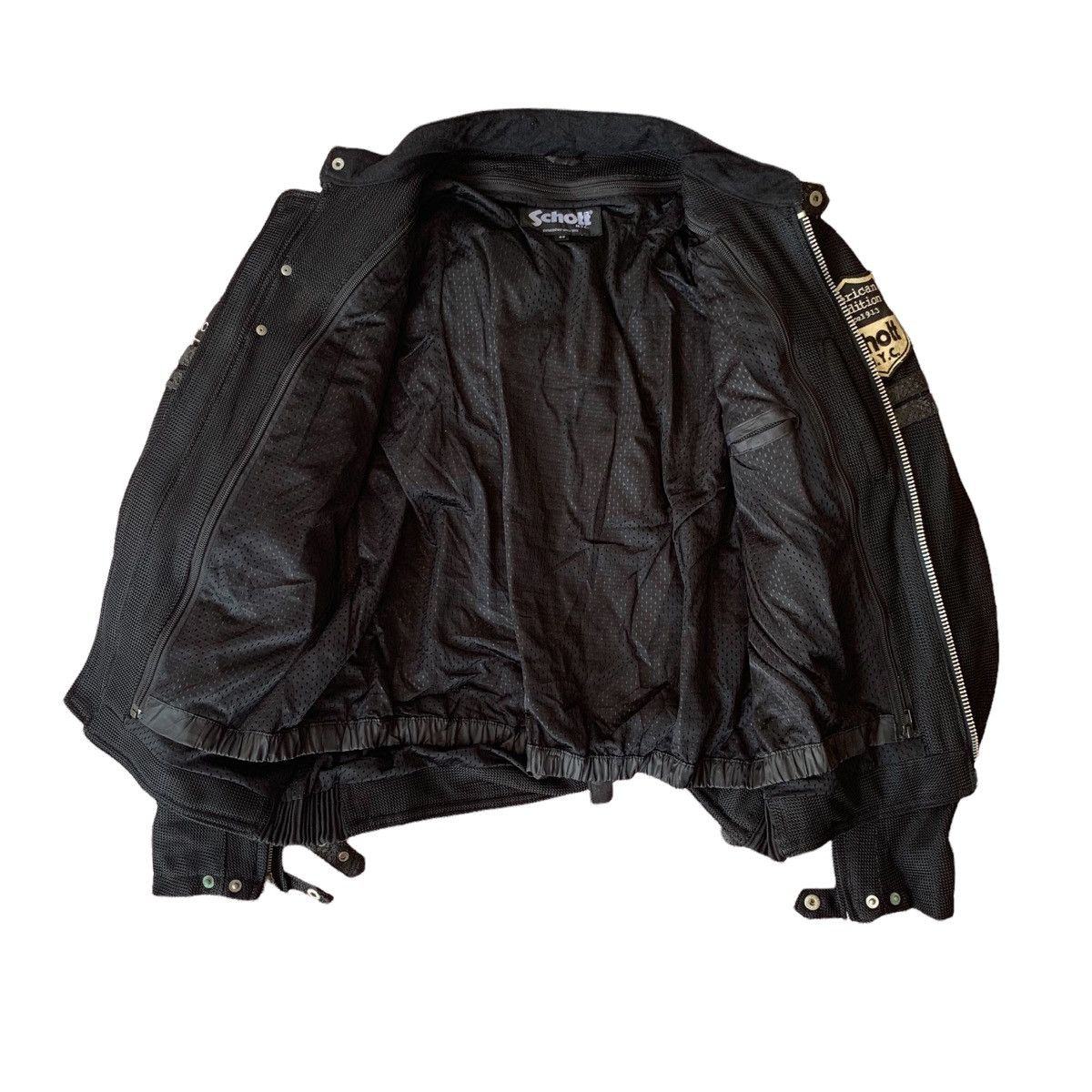 Schott 💥Schott NYC Riding Jacket With Padding Size US M / EU 48-50 / 2 - 7 Thumbnail