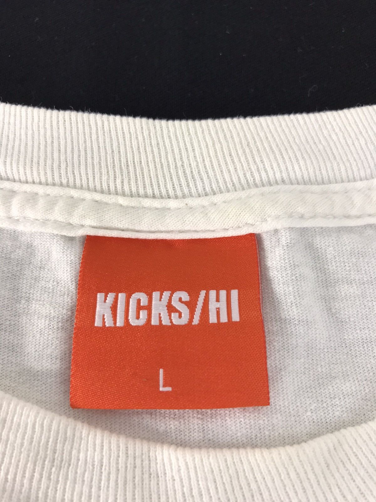 Kickers × Vintage Kickers Kick/Hi Love + Aloha Big Graphic Logo Tee K155j Size US L / EU 52-54 / 3 - 3 Thumbnail