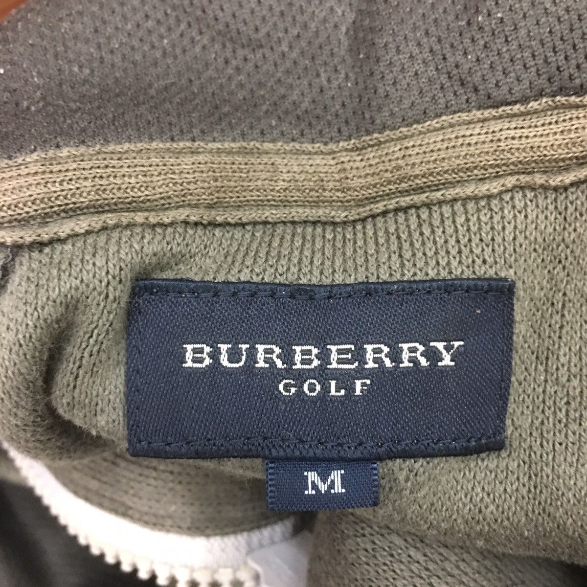 Burberry × Burberry Prorsum × Vintage Vintage Burberry Golf Sweatshirt Burberry Half Zip Size US S / EU 44-46 / 1 - 11 Thumbnail