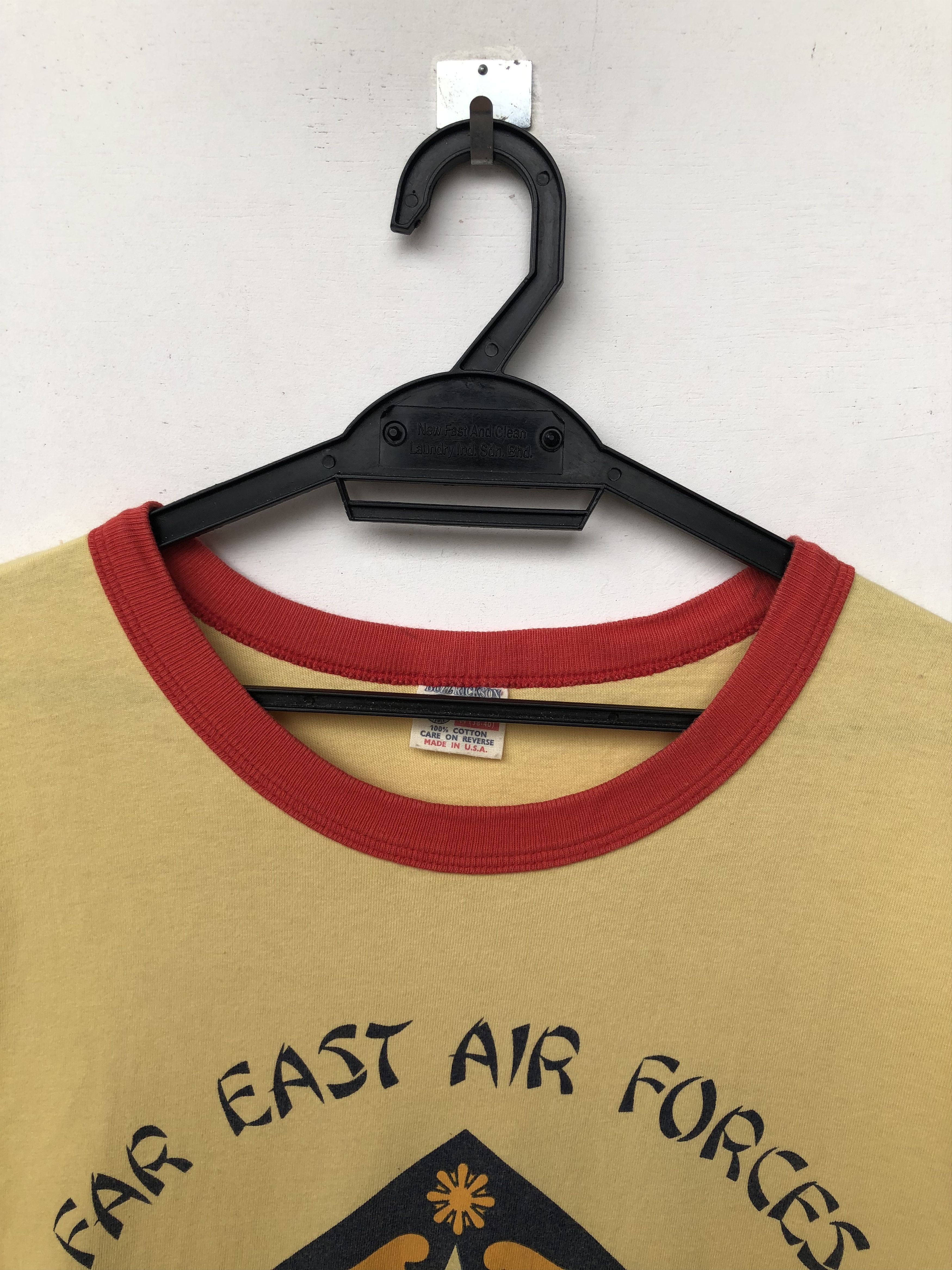 Buzz Rickson's × Toyo Enterprises × Vintage RARE🔥VINTAGE FAR EAST AIR FORCES BUZZ X TOYO RINGER Size US M / EU 48-50 / 2 - 4 Thumbnail