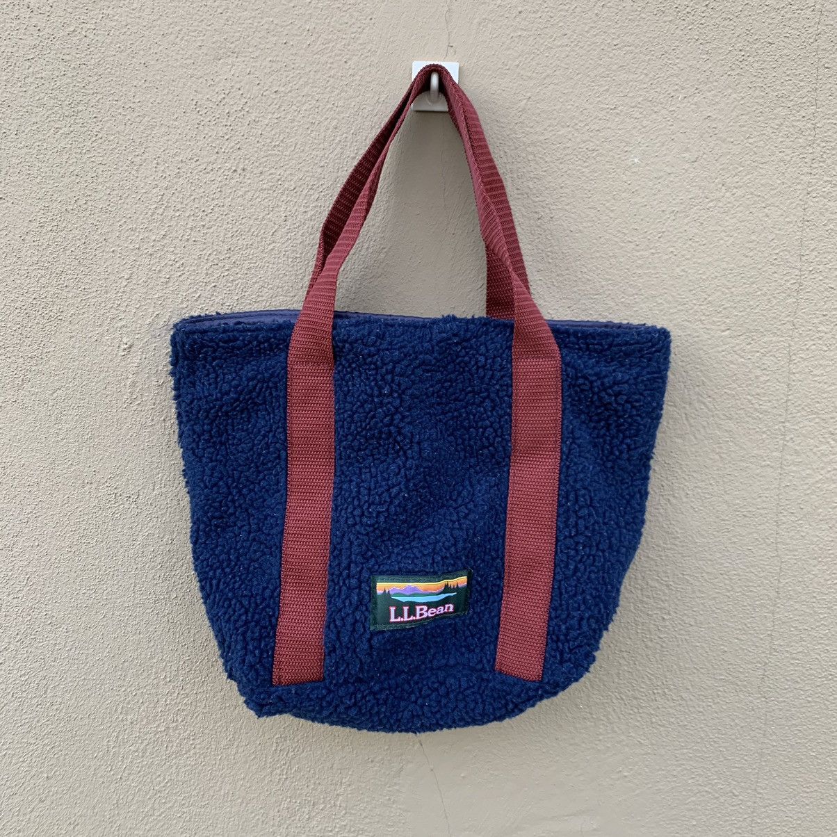 L.L. Bean Vintage LL Bean Fleece Totebag Size ONE SIZE - 1 Thumbnail