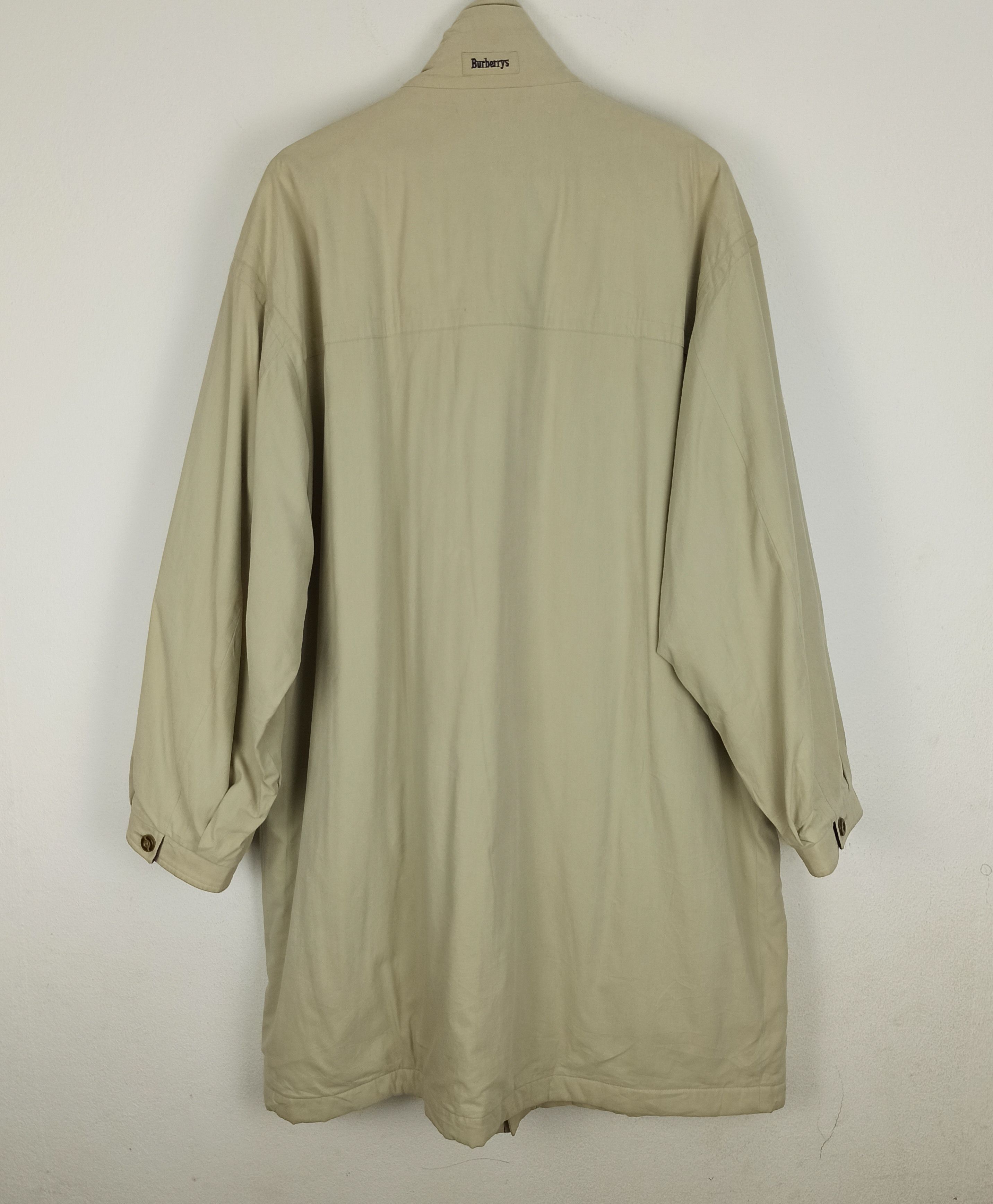 Burberry STEALS🔥 Burberry Nova Check Trench Coat Big Size Size US XXL / EU 58 / 5 - 3 Thumbnail