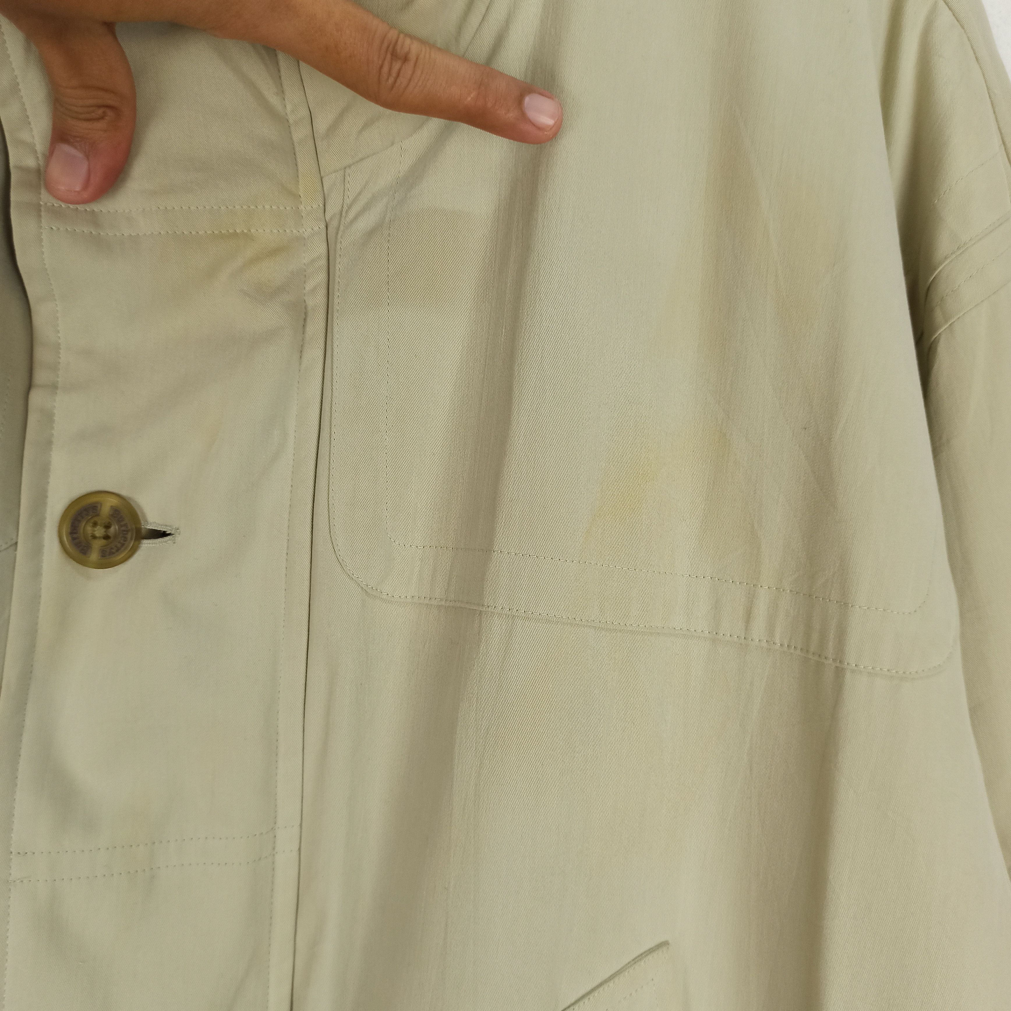 Burberry STEALS🔥 Burberry Nova Check Trench Coat Big Size Size US XXL / EU 58 / 5 - 6 Thumbnail