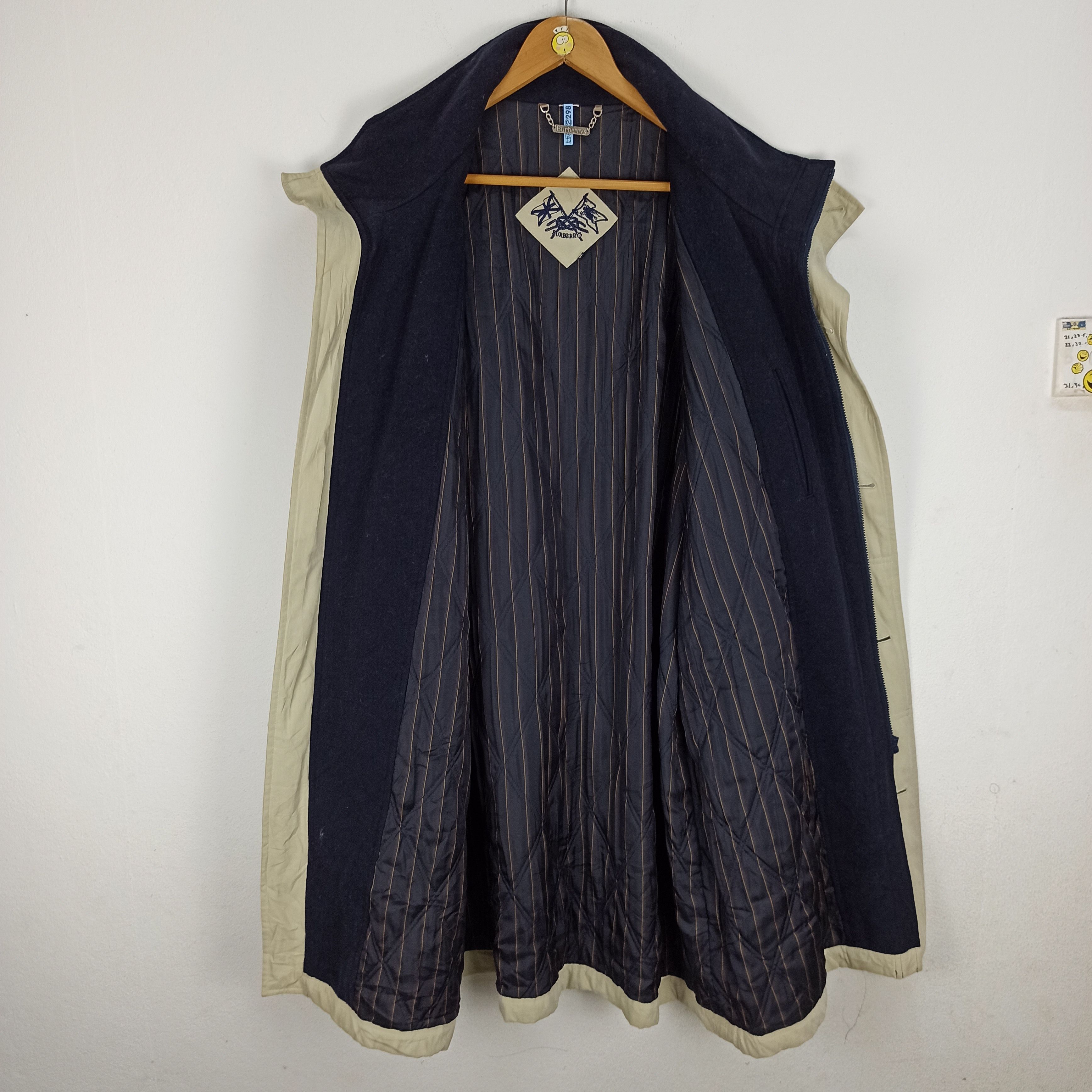 Burberry STEALS🔥 Burberry Nova Check Trench Coat Big Size Size US XXL / EU 58 / 5 - 8 Thumbnail