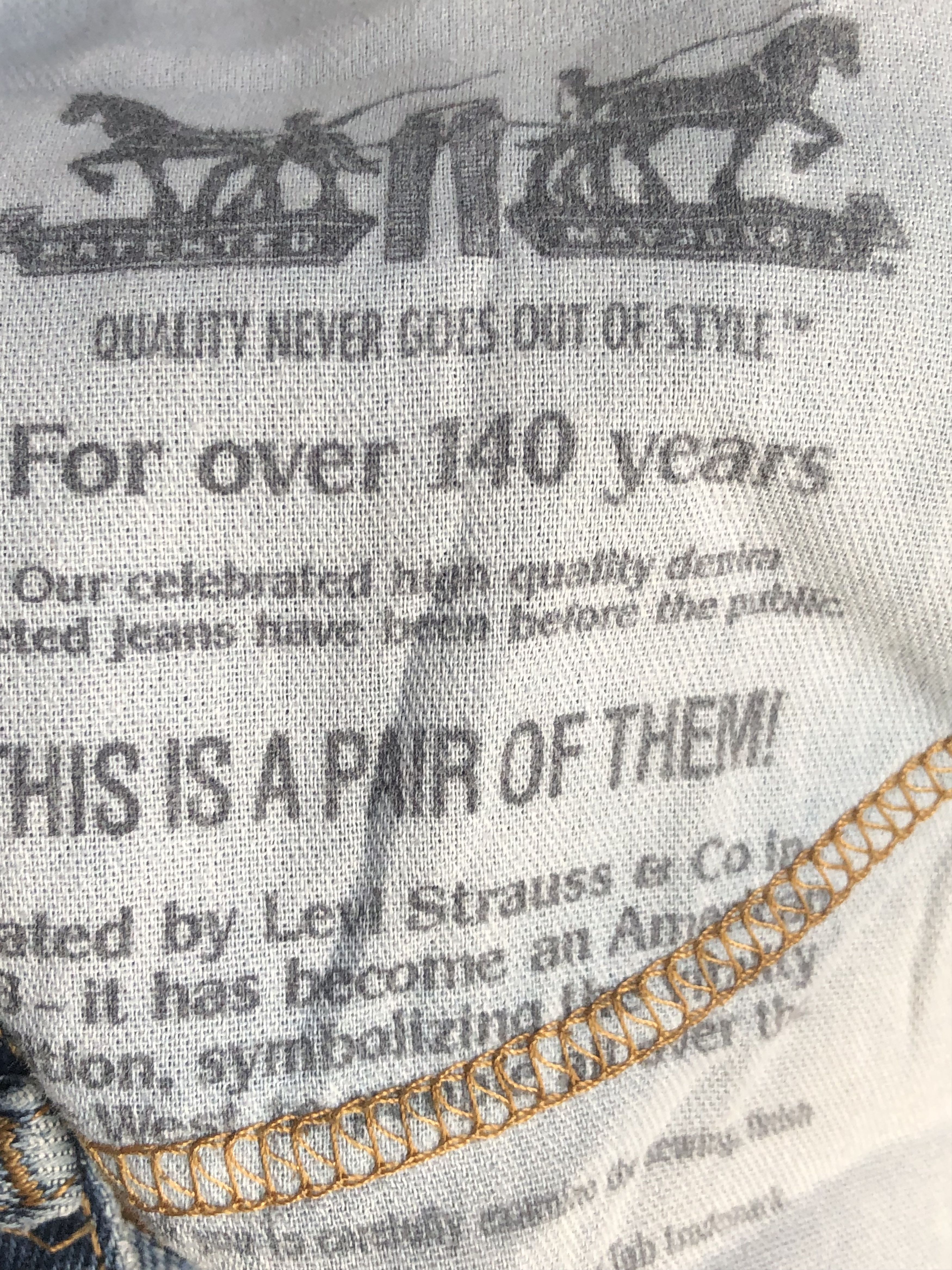 Levi's × Vintage Vintage Levis 505 Jean L490 Size US 39 - 13 Thumbnail
