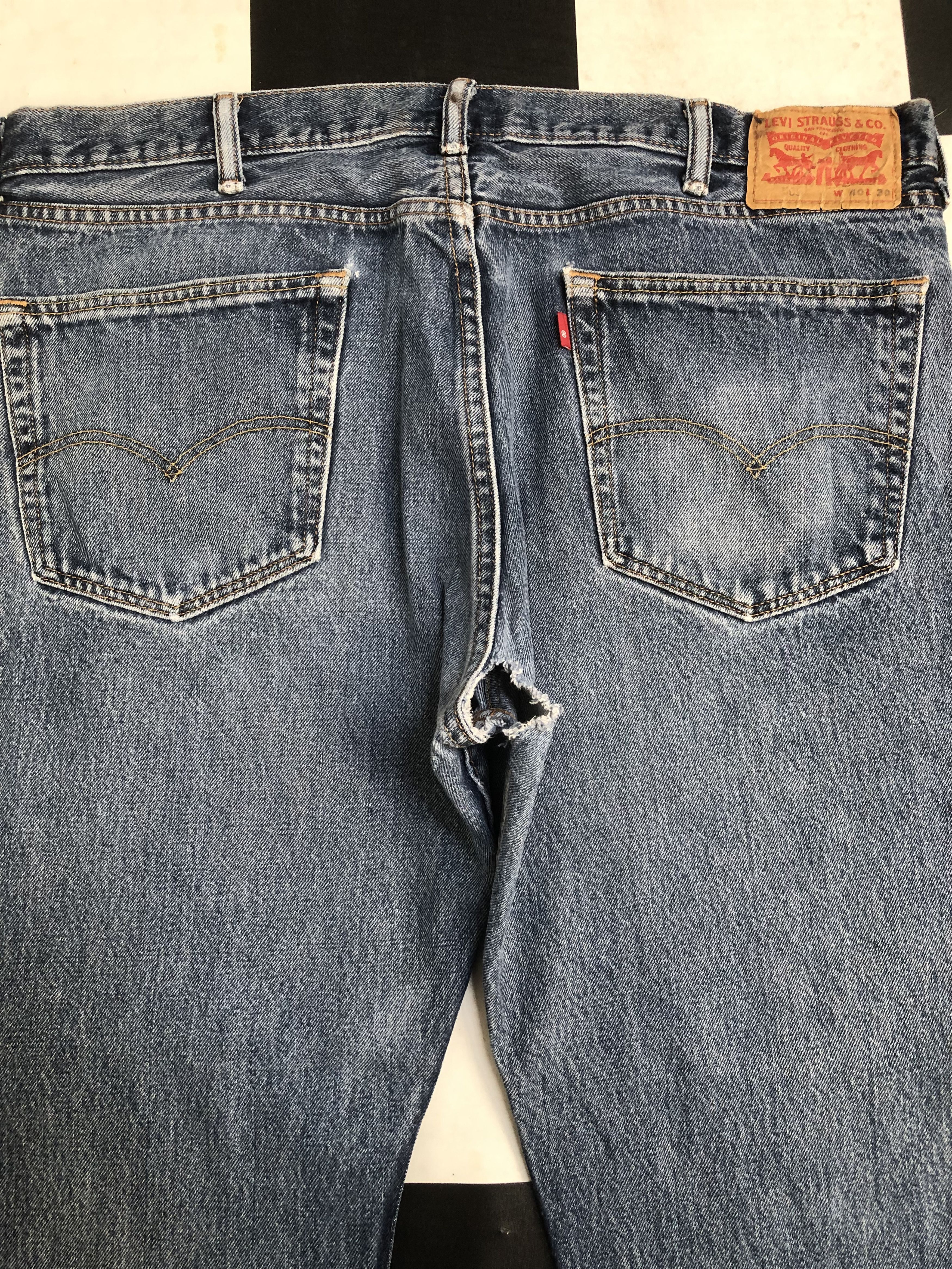 Levi's × Vintage Vintage Levis 505 Jean L490 Size US 39 - 9 Thumbnail