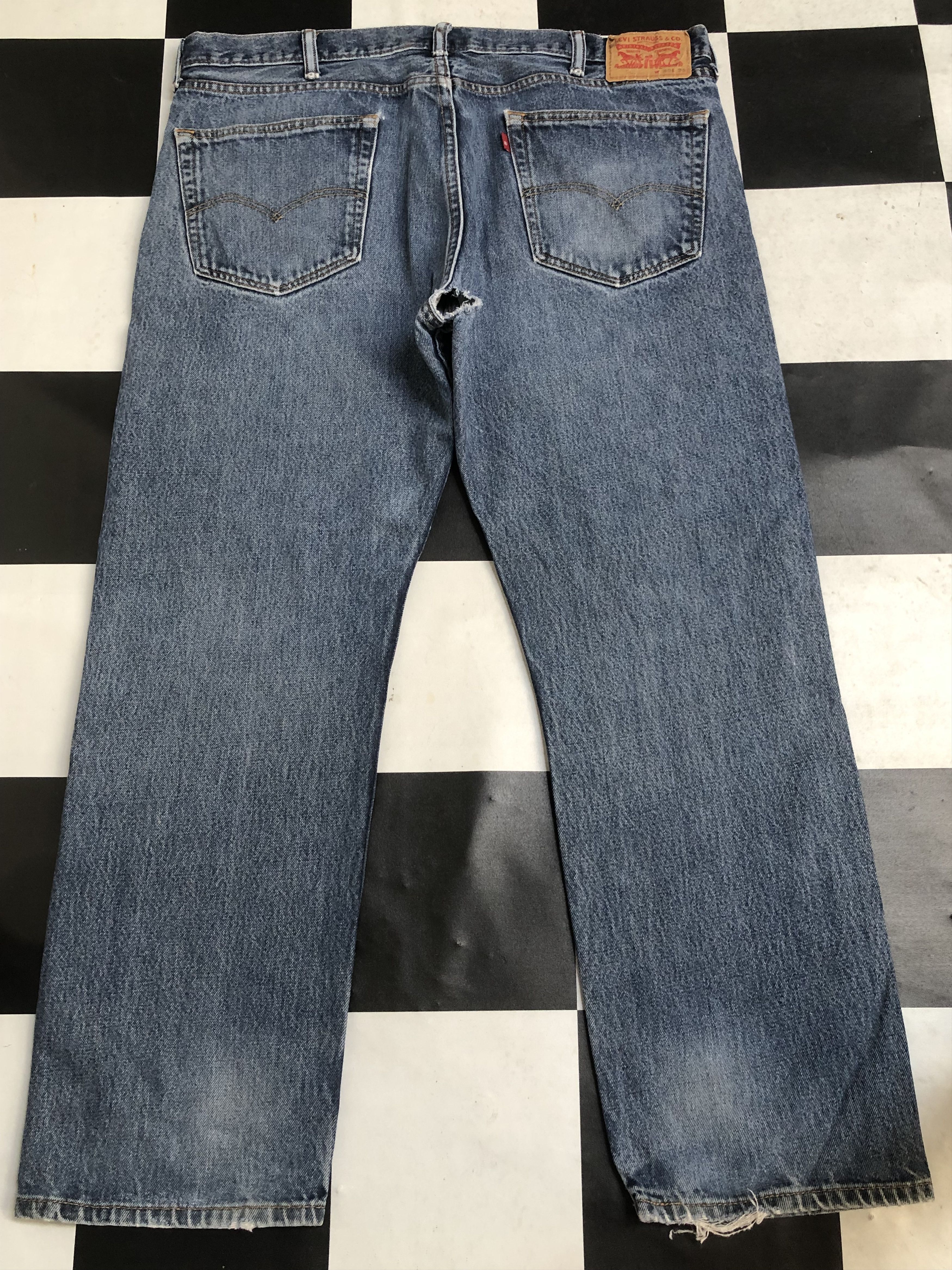 Levi's × Vintage Vintage Levis 505 Jean L490 Size US 39 - 2 Thumbnail