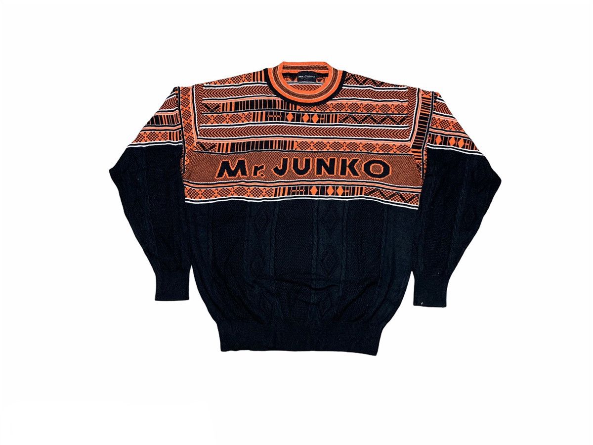 image of If Six Was Nine x Le Grande Bleu L G B Vintage Japanese Designer Mr Junko Koshino Knite Sweater (Si
