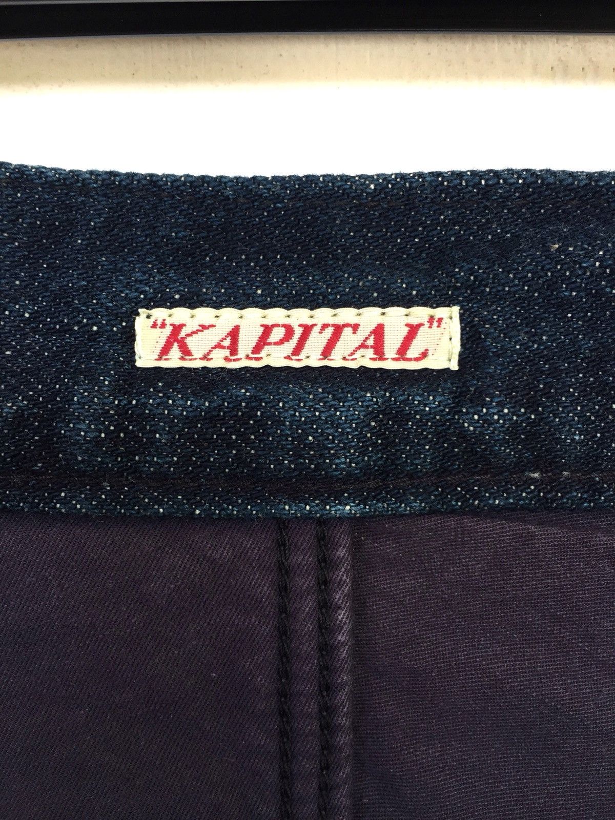 Kapital RARE‼️Kapital Kiro Hirata Indigo Sarouel Denim Size US 31 - 8 Thumbnail