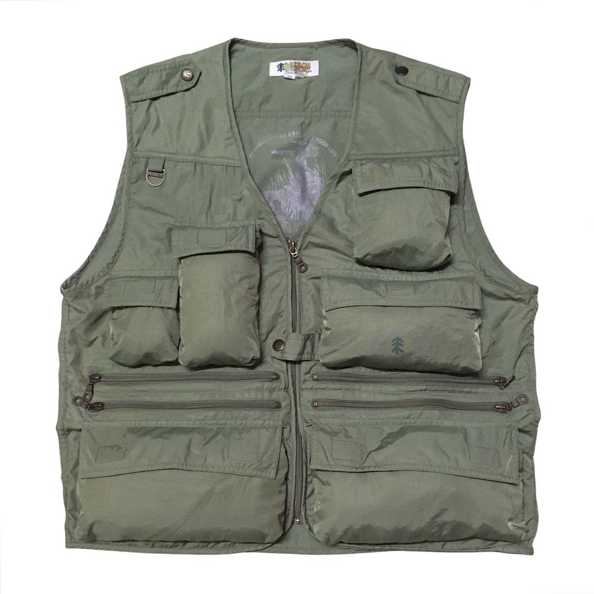 Kolon Sport Multipockets Vest Utility Vest Tactical Style