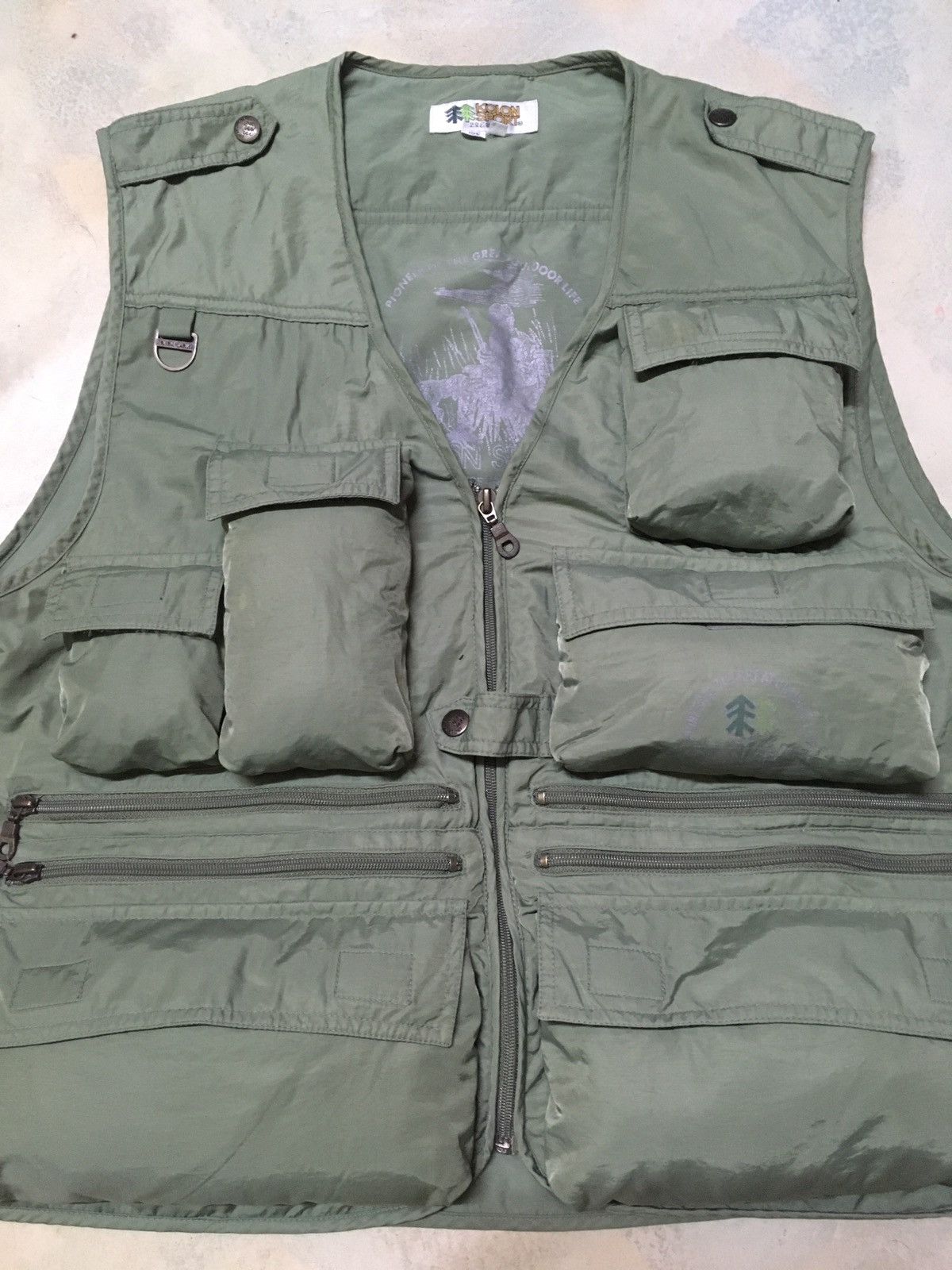 Japanese Brand Kolon Sport Multipockets Vest Utility Vest Tactical Style Size US L / EU 52-54 / 3 - 3 Thumbnail