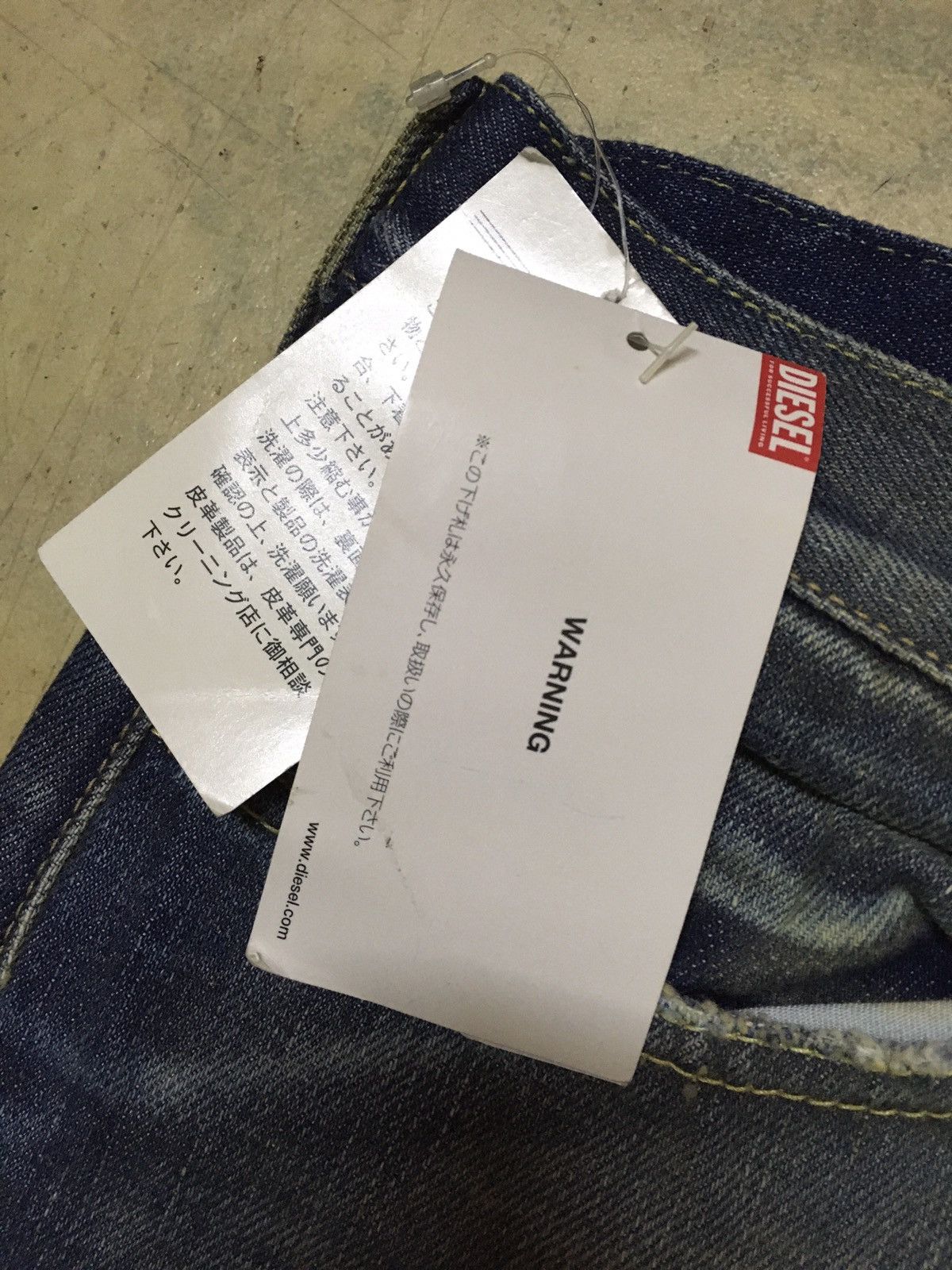Diesel Diesel Distressed Style Denim New With Tag Made in Italy Size US 29 - 7 Thumbnail