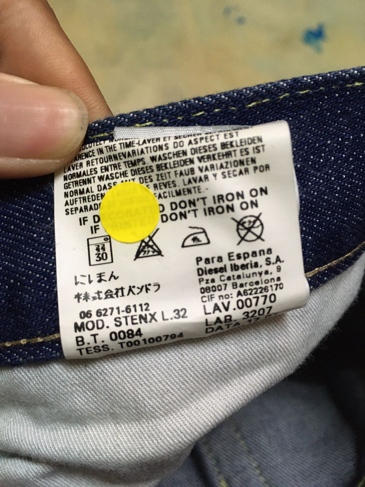 Diesel Diesel Distressed Style Denim New With Tag Made in Italy Size US 29 - 5 Thumbnail