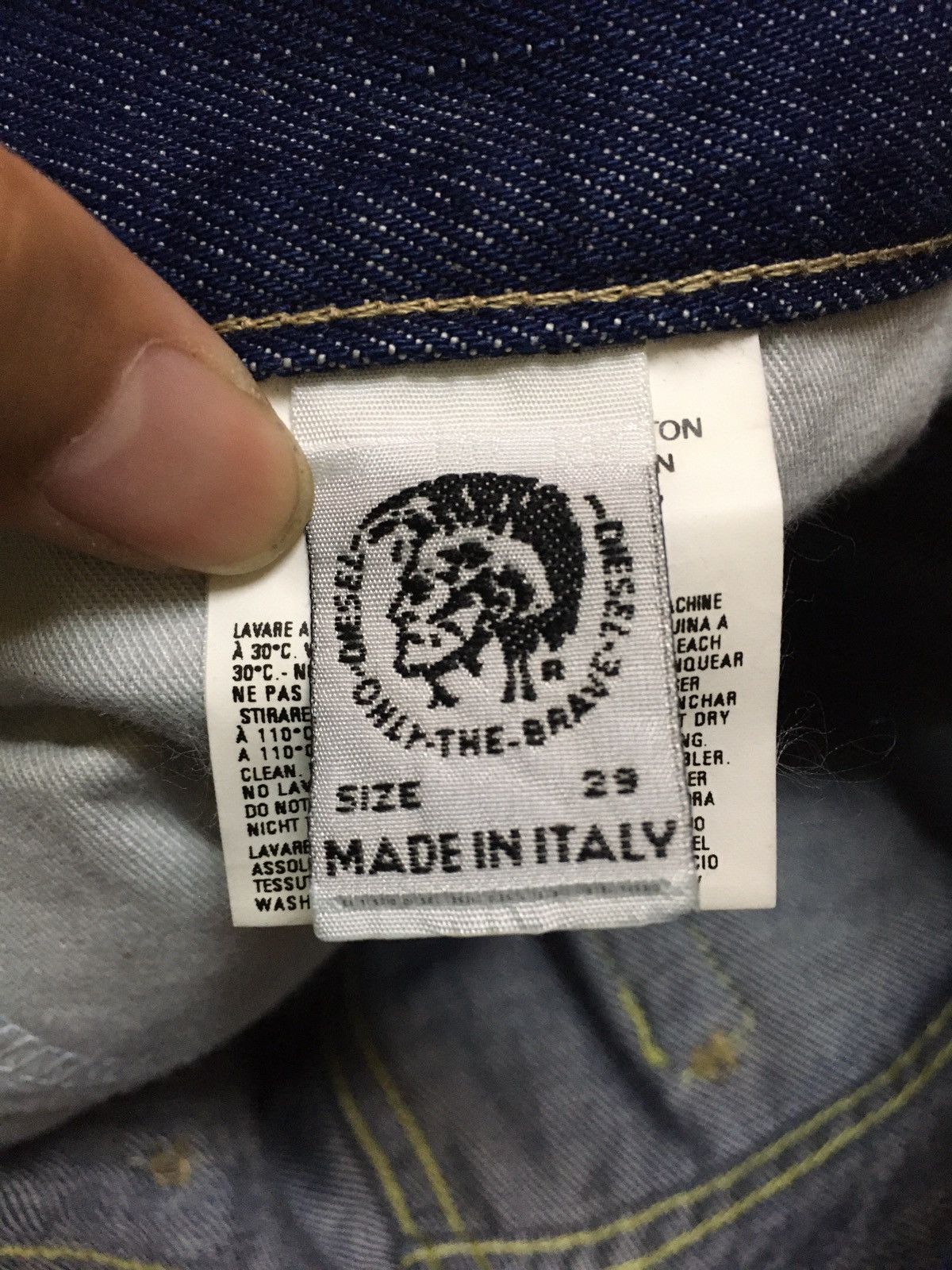 Diesel Diesel Distressed Style Denim New With Tag Made in Italy Size US 29 - 3 Thumbnail