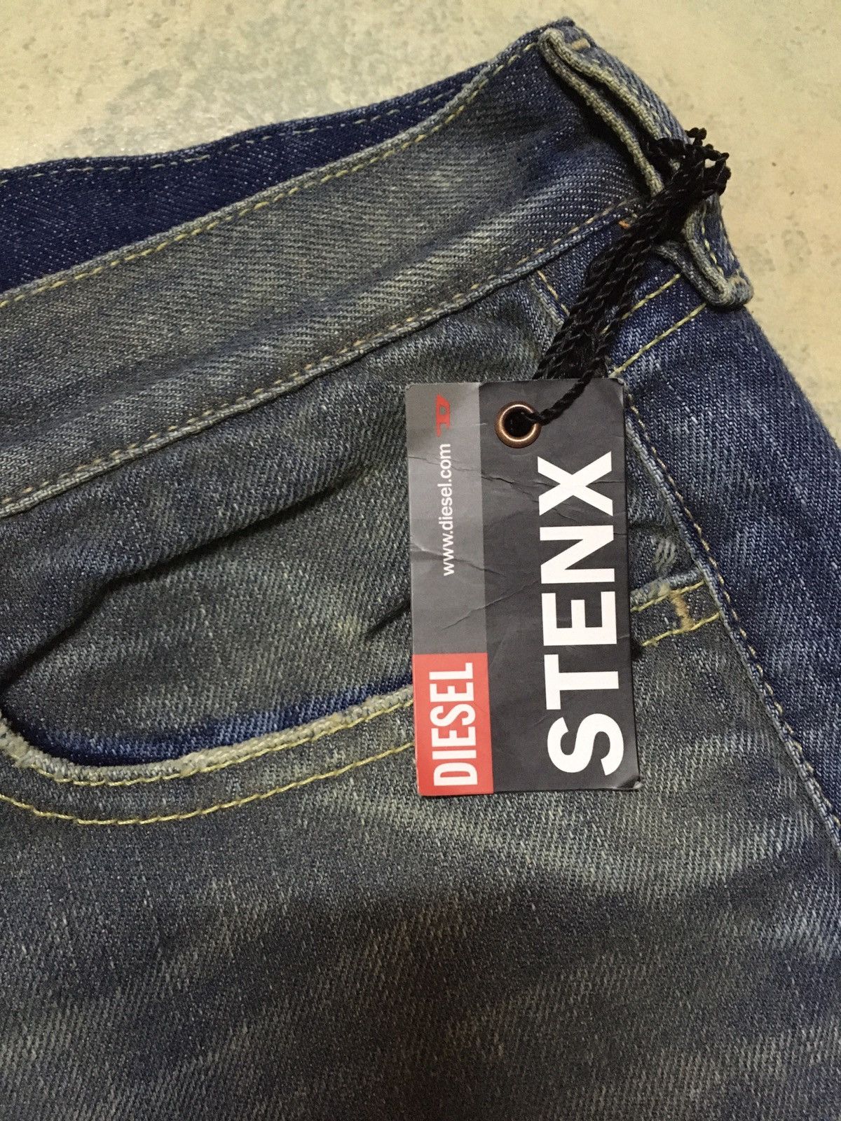 Diesel Diesel Distressed Style Denim New With Tag Made in Italy Size US 29 - 8 Thumbnail
