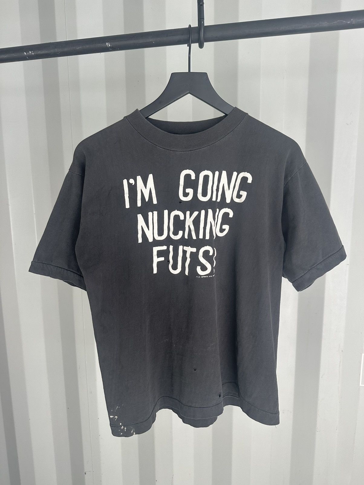 Vintage I’m Going Nucking Futs Tee | Grailed