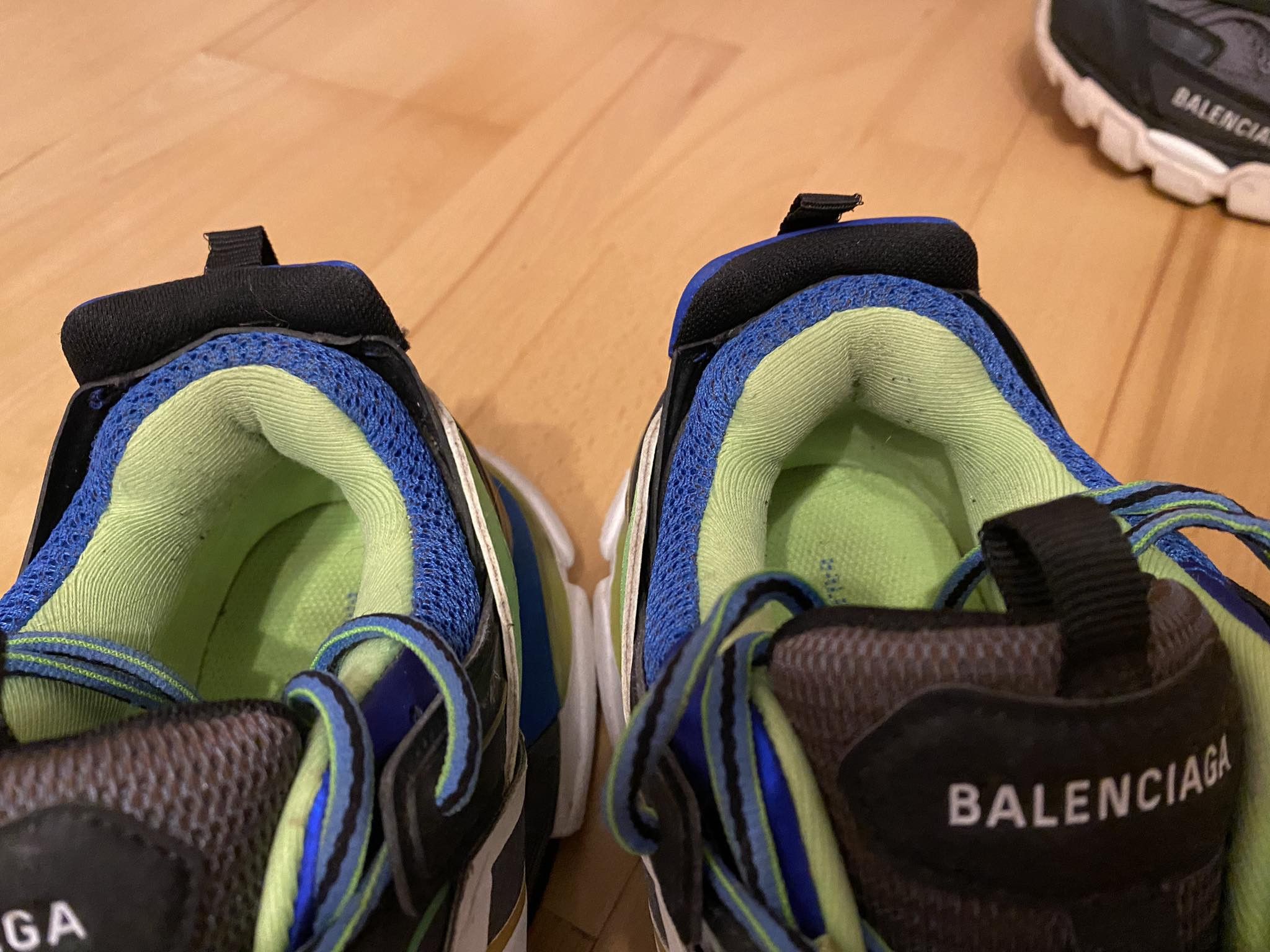Balenciaga Balenciaga track black green Size US 9 / EU 42 - 8 Thumbnail
