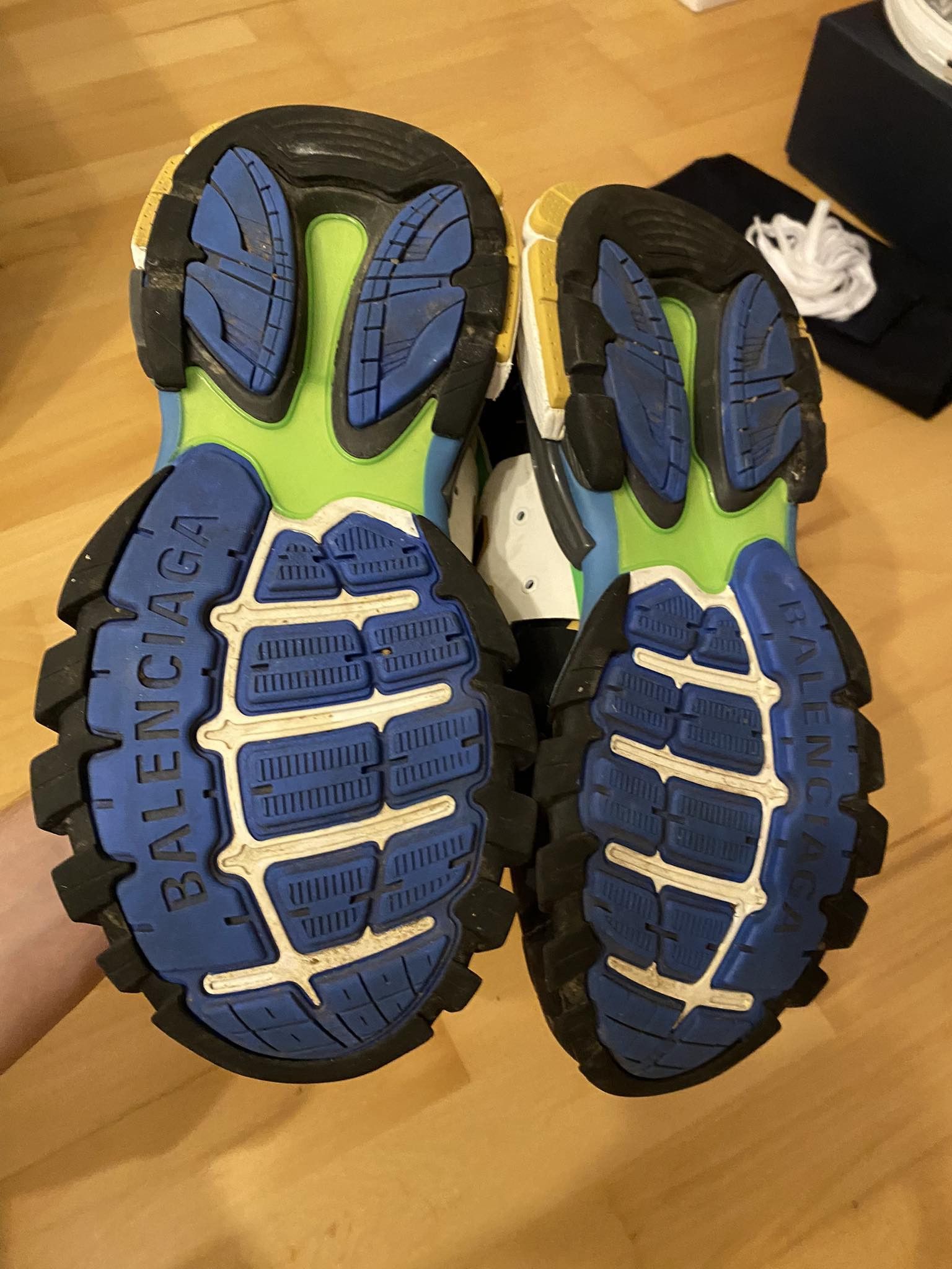 Balenciaga Balenciaga track black green Size US 9 / EU 42 - 7 Thumbnail