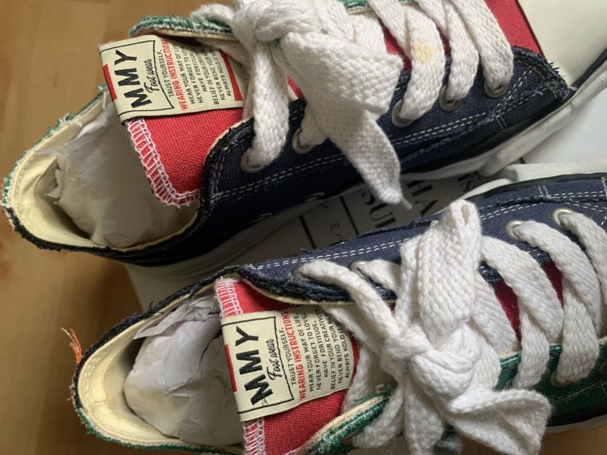 Maison MIHARA YASUHIRO Maison MIHARAYASUHIRO two tone converse low Size US 9 / EU 42 - 10 Thumbnail