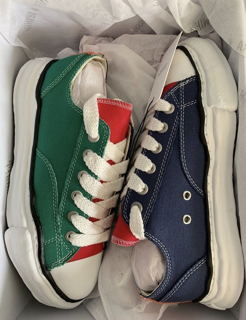 Miharayasuhiro Maison MIHARAYASUHIRO two tone converse low | Grailed