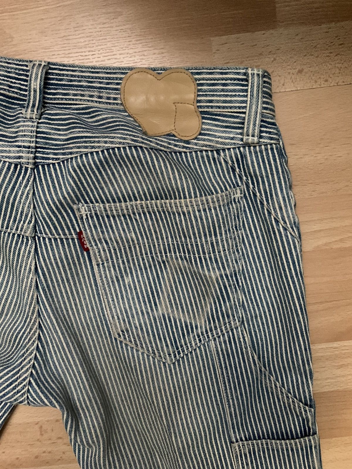 Japanese Brand Number nine Hickory denim blue/white Size US 30 / EU 46 - 8 Thumbnail