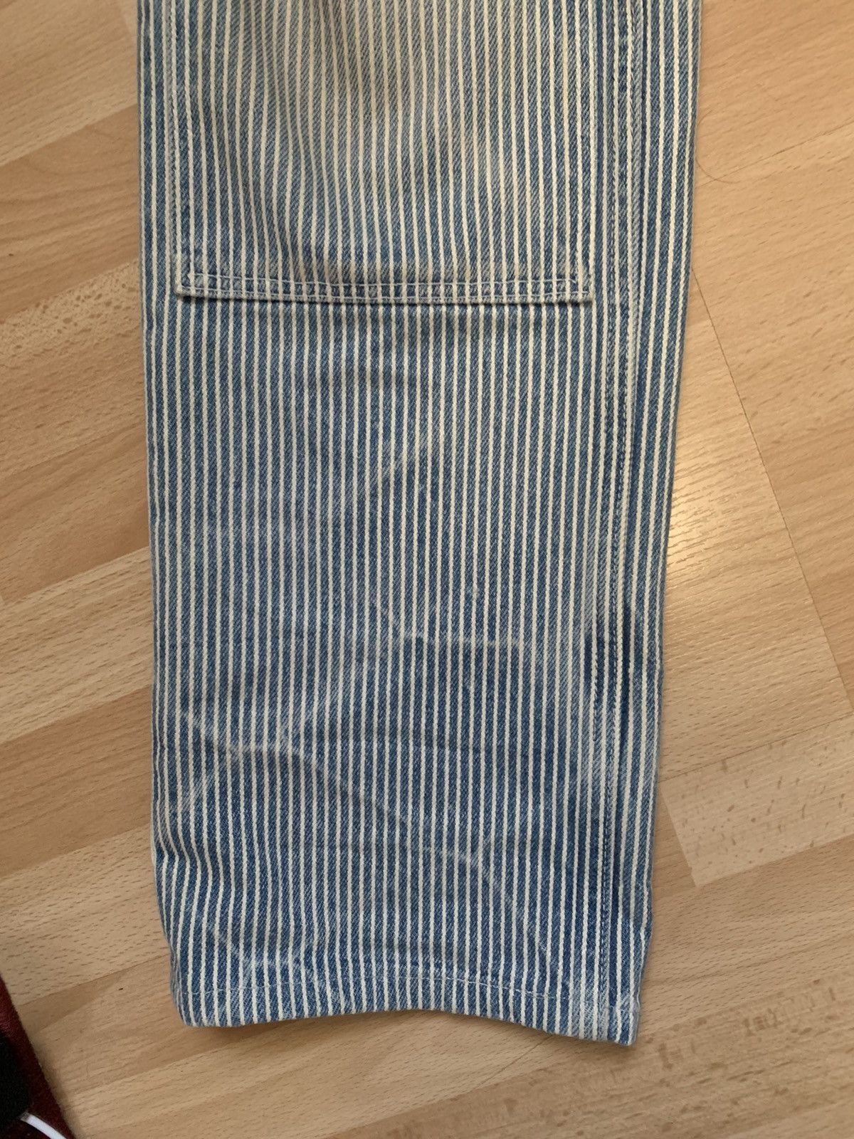 Japanese Brand Number nine Hickory denim blue/white Size US 30 / EU 46 - 3 Thumbnail