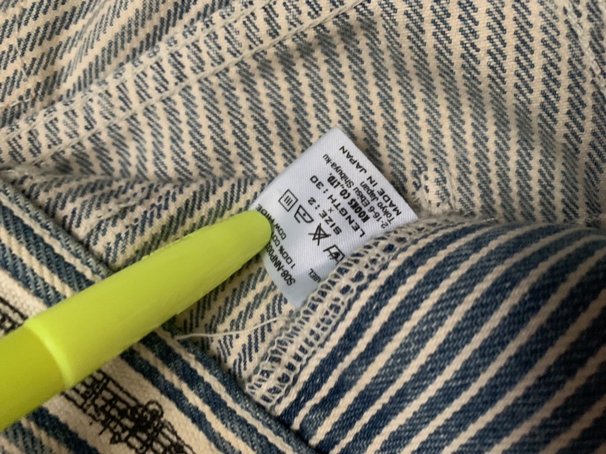 Japanese Brand Number nine Hickory denim blue/white Size US 30 / EU 46 - 6 Thumbnail