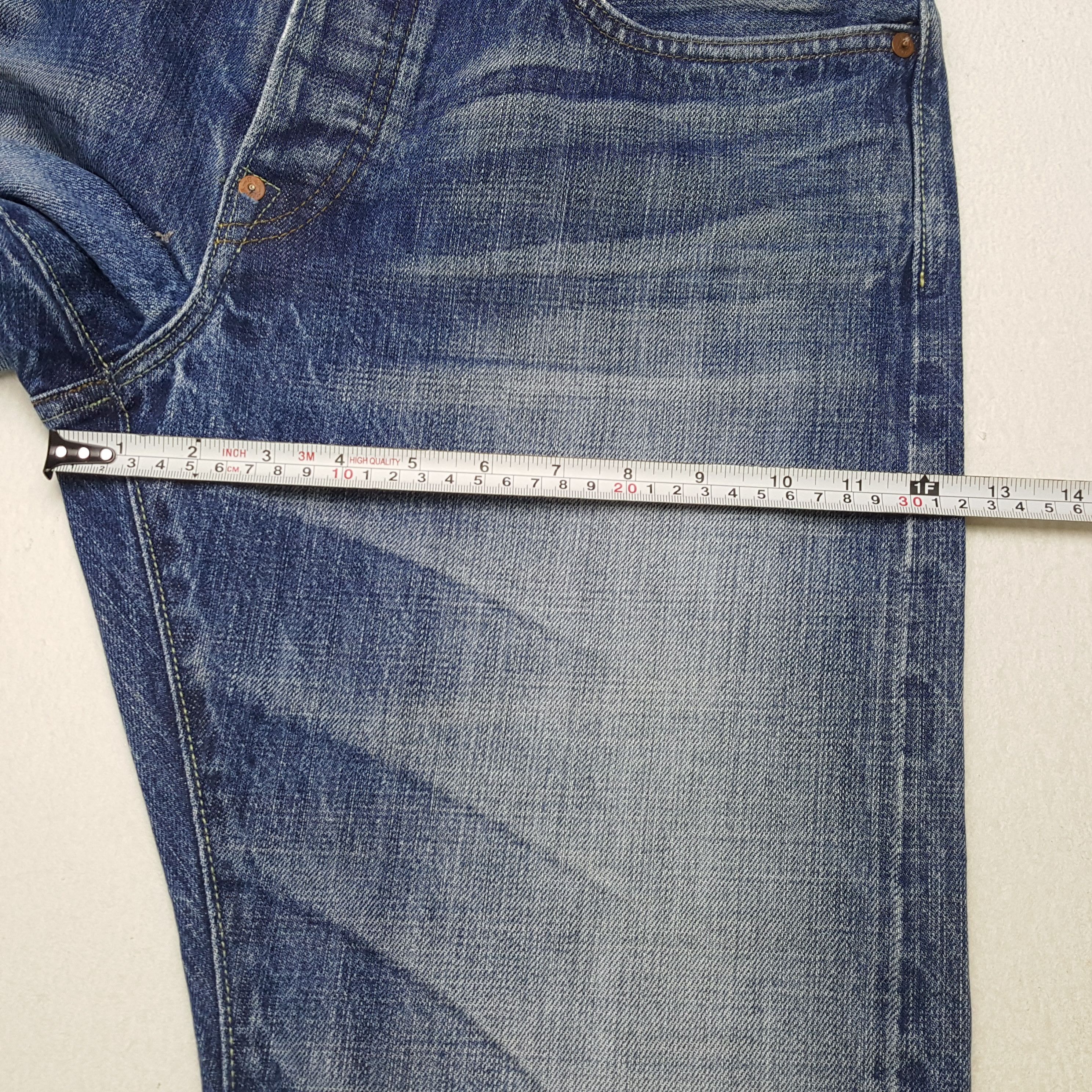 Evisu × Japanese Brand × Vintage Vintage EVISU Japanese Brand Daicock Custom Style Jeans Size US 35 - 9 Thumbnail