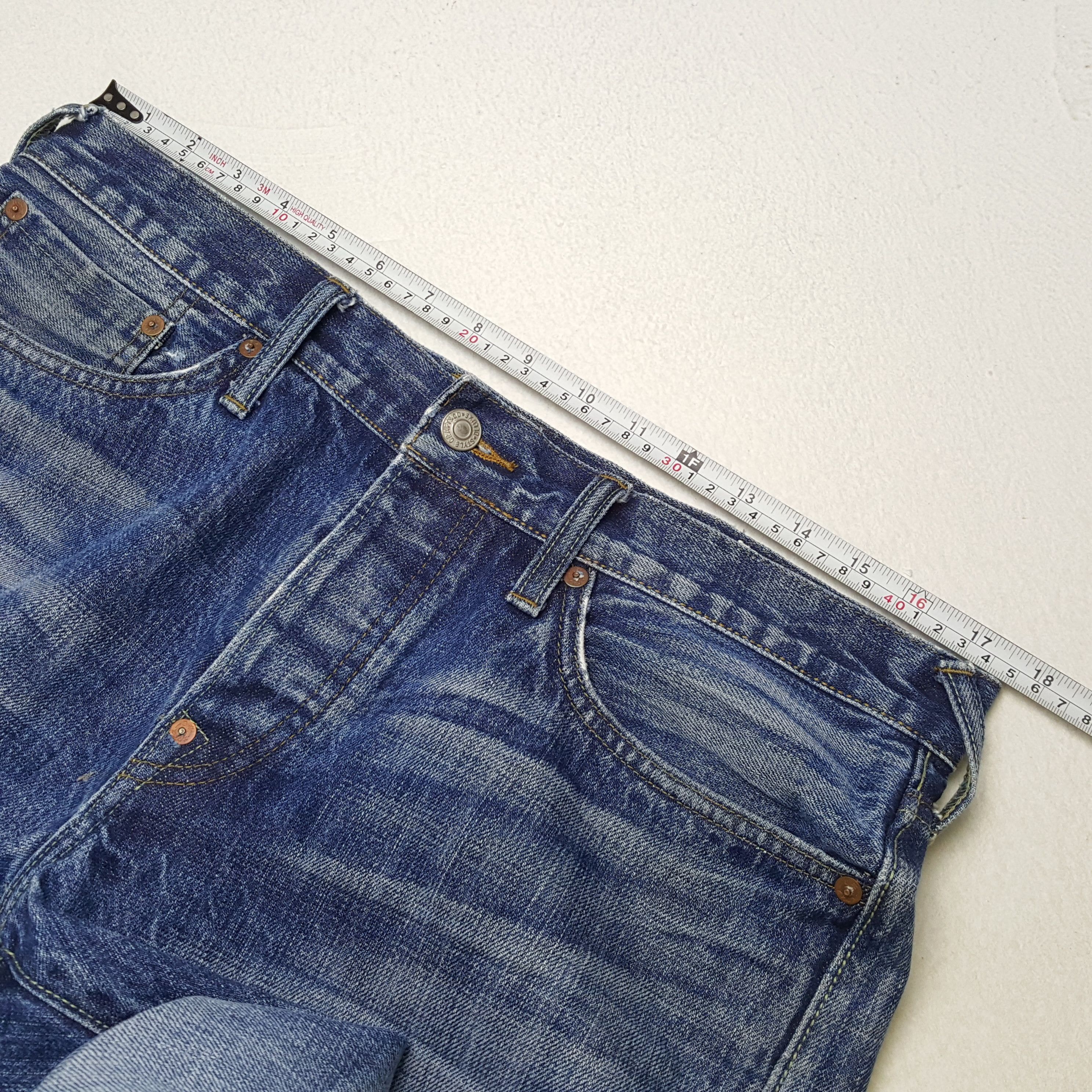 Evisu × Japanese Brand × Vintage Vintage EVISU Japanese Brand Daicock Custom Style Jeans Size US 35 - 7 Thumbnail