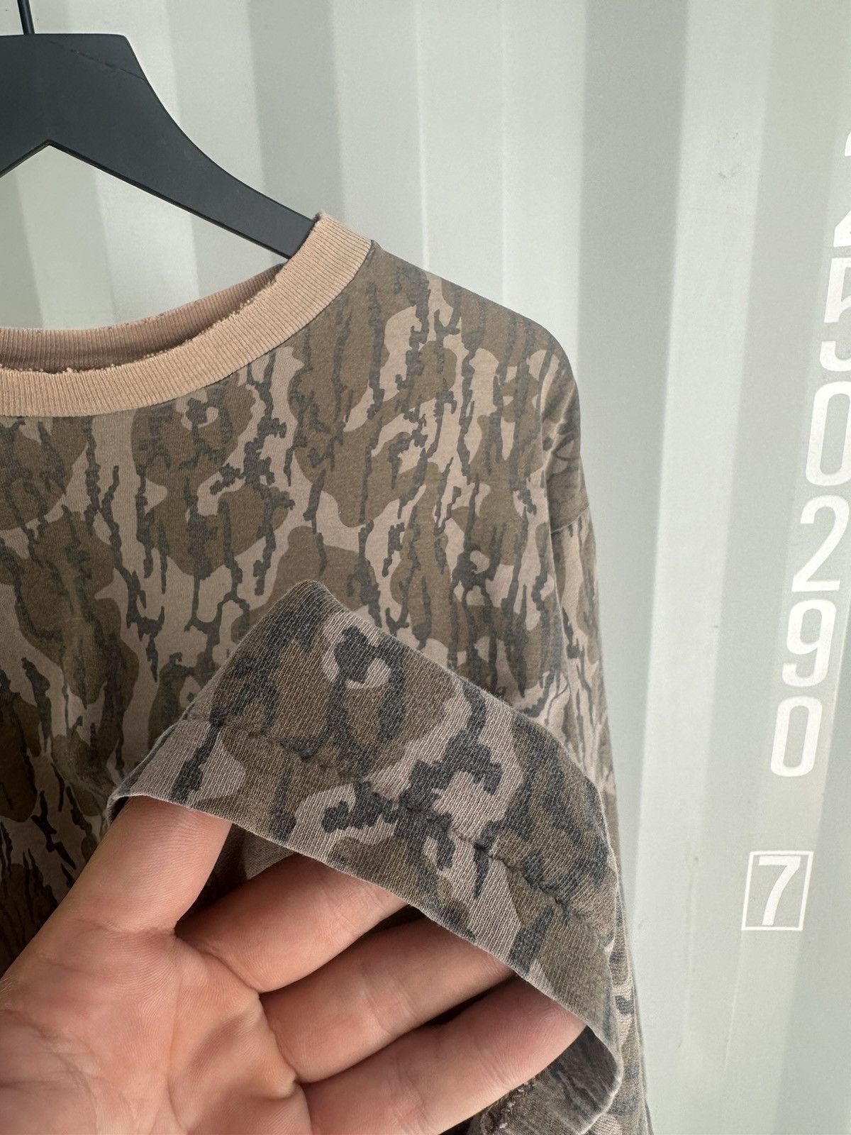 Vintage Thrashed Sun Faded Distressed Camo Long Sleeve Grunge Size US XL / EU 56 / 4 - 7 Thumbnail