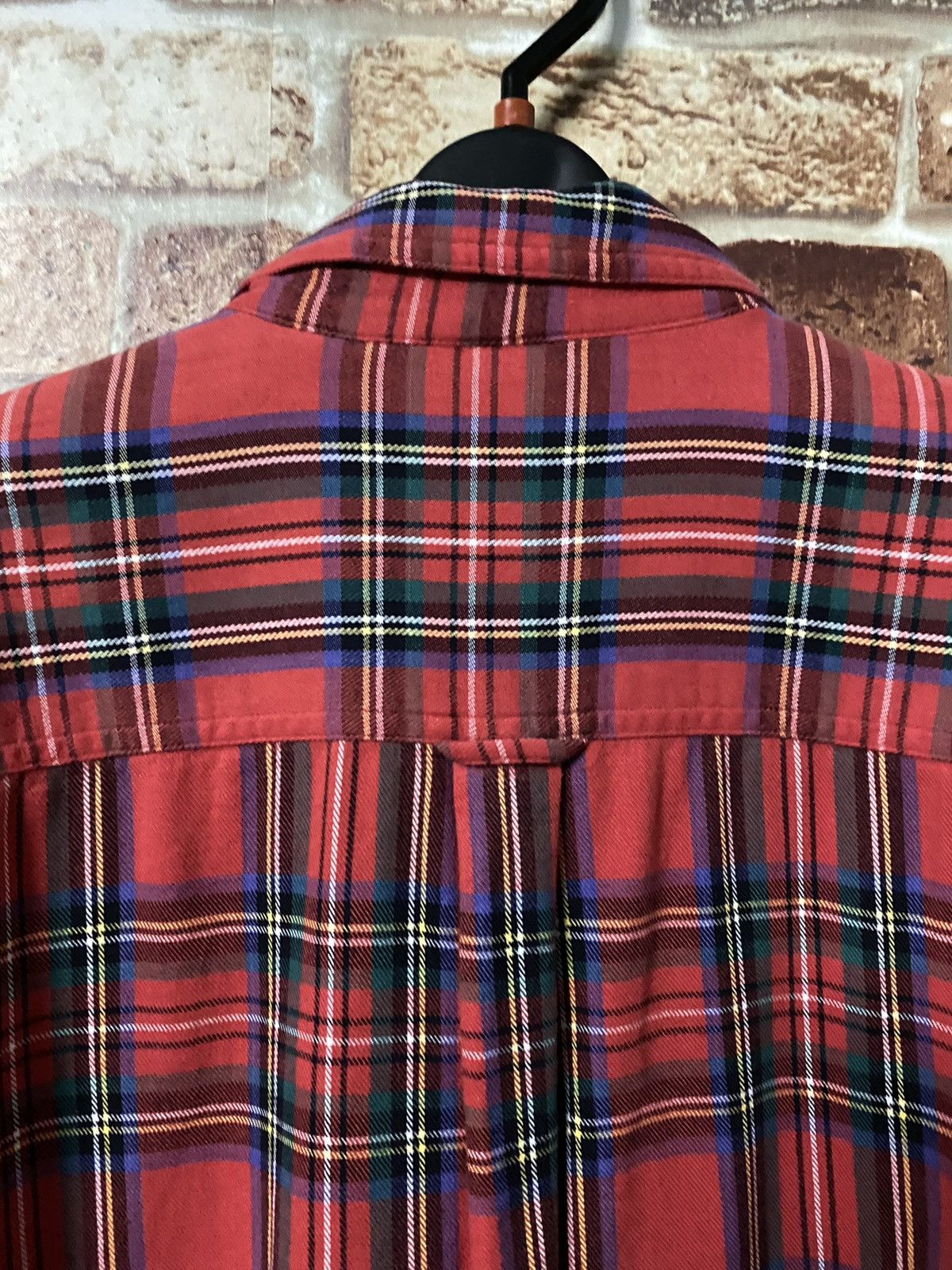 Mickey Mouse GK142 VINTAGE THE DISNEY STORE FLANNEL SHIRT Size US M / EU 48-50 / 2 - 4 Thumbnail