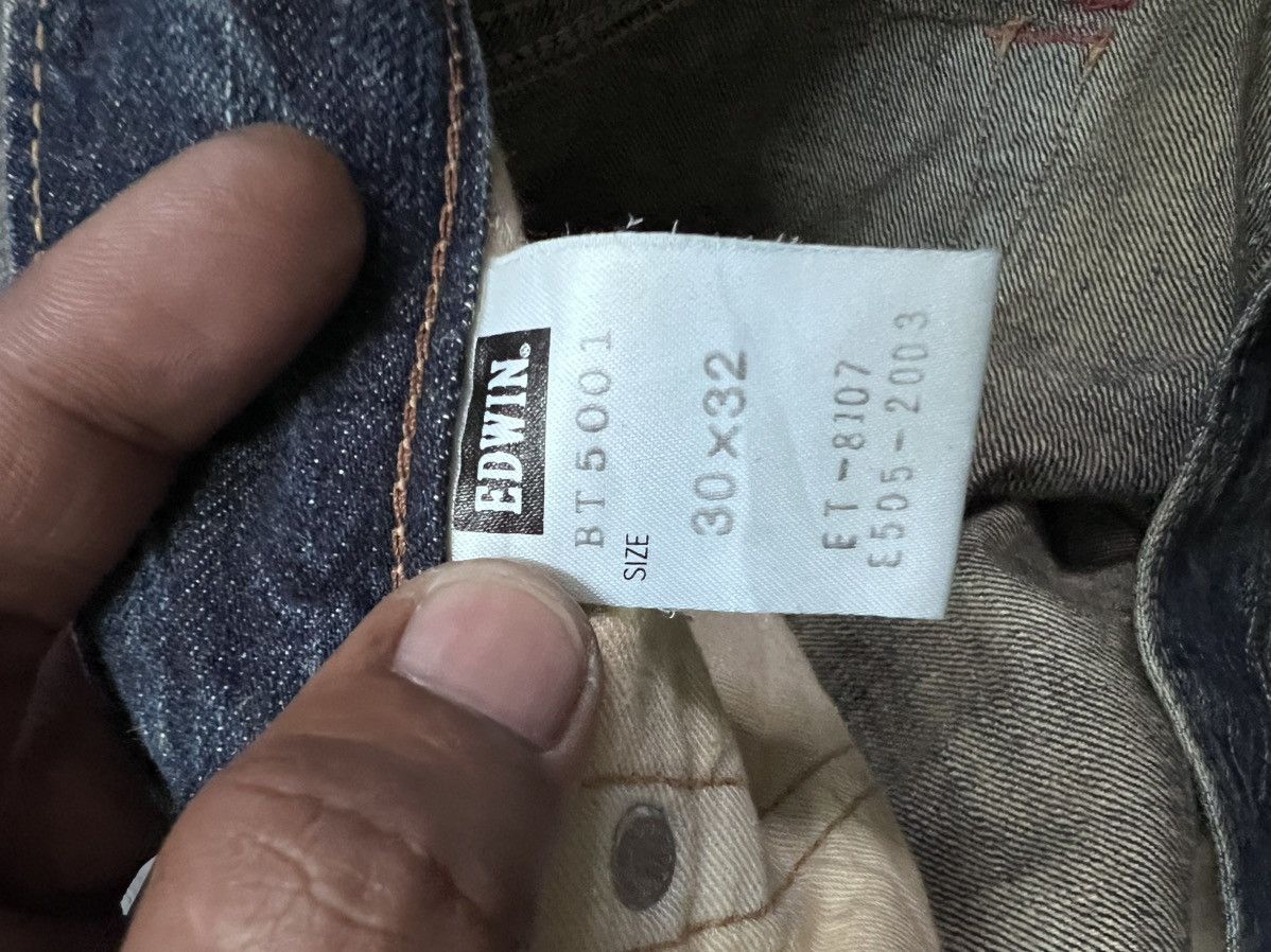 Japanese Brand FLARED💥EDWIN 503 DISTRESSED DENIM PANT Size US 30 / EU 46 - 8 Thumbnail
