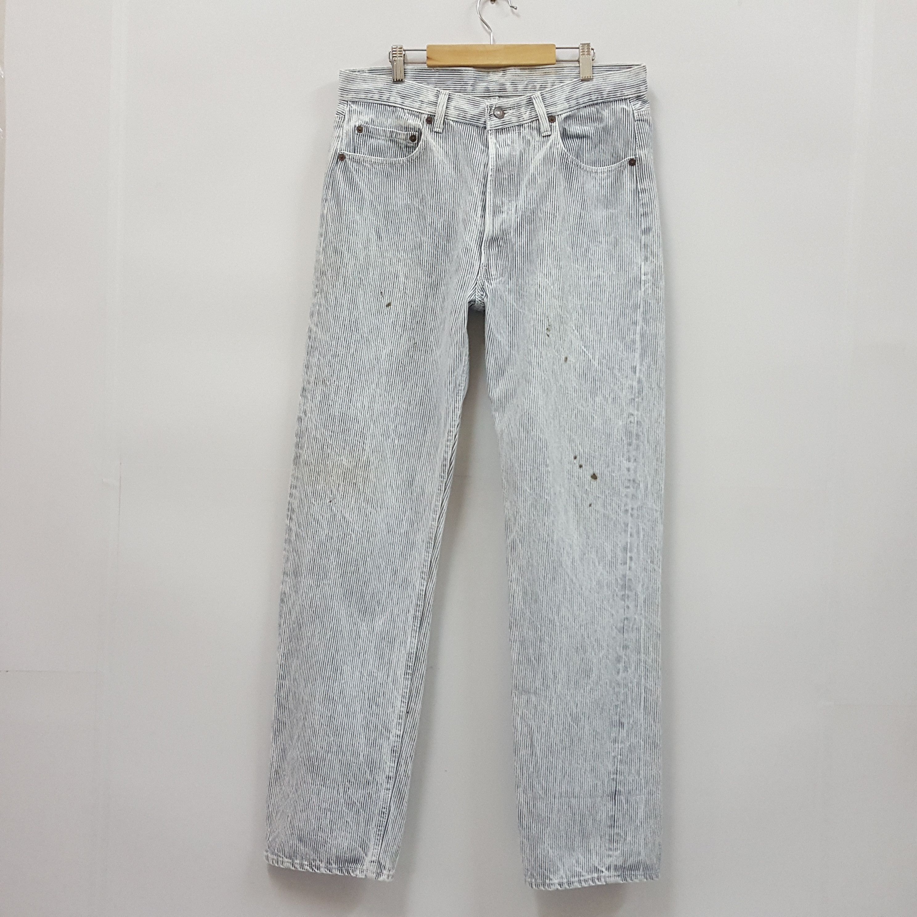 image of Levis x Levis Vintage Clothing Vintage 90's Levi's Strauss & Co. Trousers Denim Pants Usa in White 