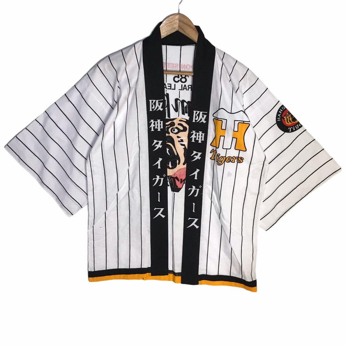 Japanese Brand Vintage ‘85 hanshin tigers central league champion kimono Size US L / EU 52-54 / 3 - 2 Thumbnail