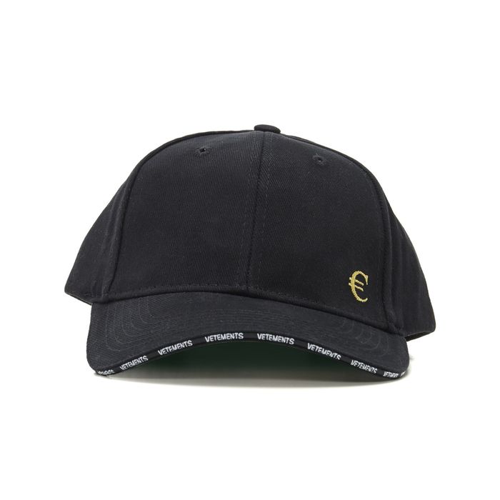 Vetements Vetements Black Euro Cap | Grailed