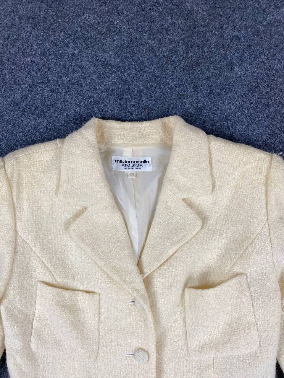 Japanese Brand × Mademoiselle Non Non Mademoisella Kimijima Japanese Brand Wool Jacket Size S / US 4 / IT 40 - 5 Thumbnail