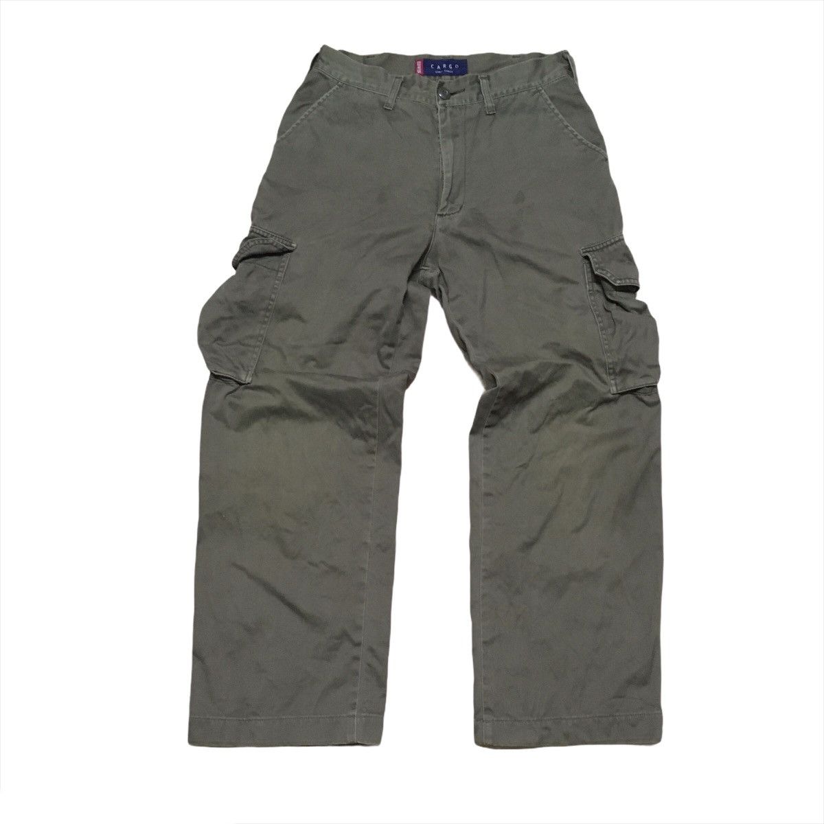 image of Edwin Cargo Multipockets Tactical Style Pants in Green, Men's (Size 28)