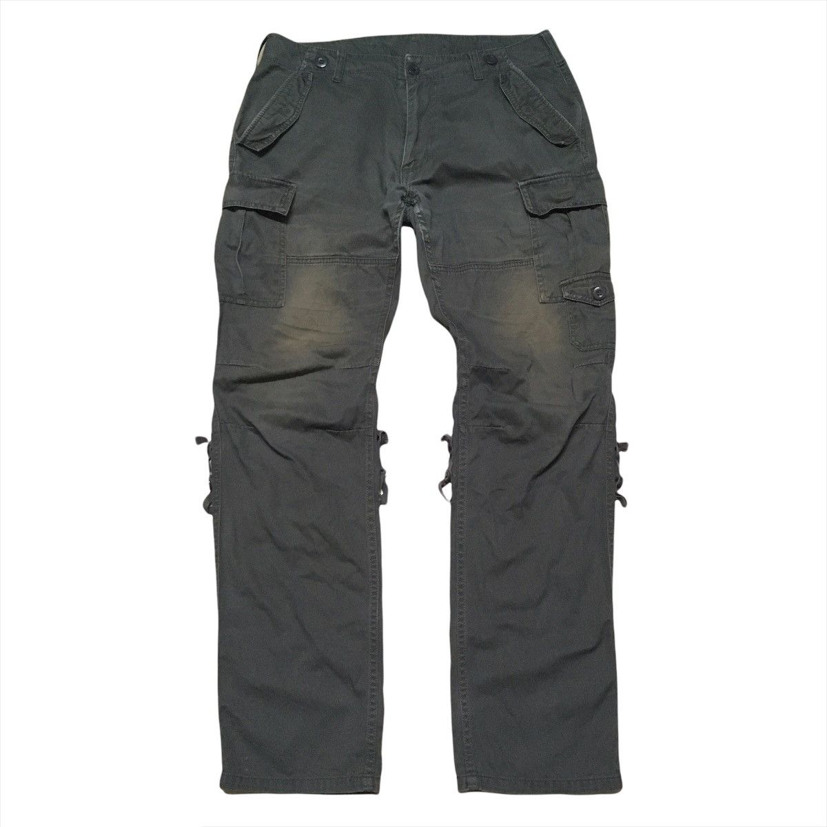 Japanese Brand Japanese Brand Multipockets Tactical Style Cargo Design Size US 34 / EU 50 - 1 Thumbnail