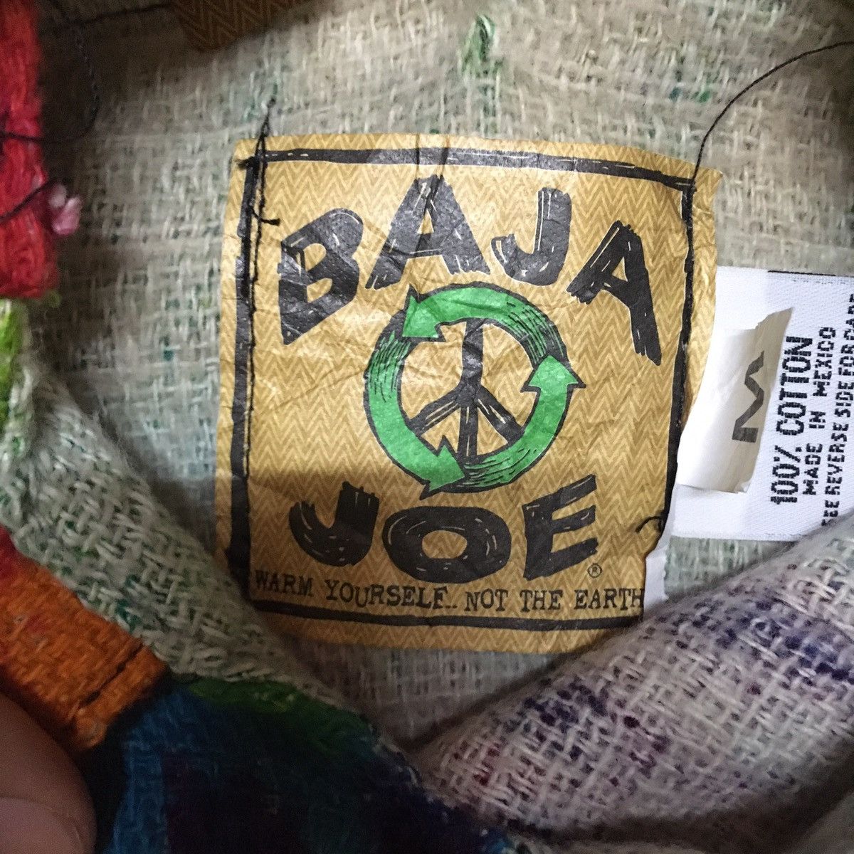 Japanese Brand Baja Joe Hoodie Tie Dye Hippie Style Size US M / EU 48-50 / 2 - 6 Thumbnail