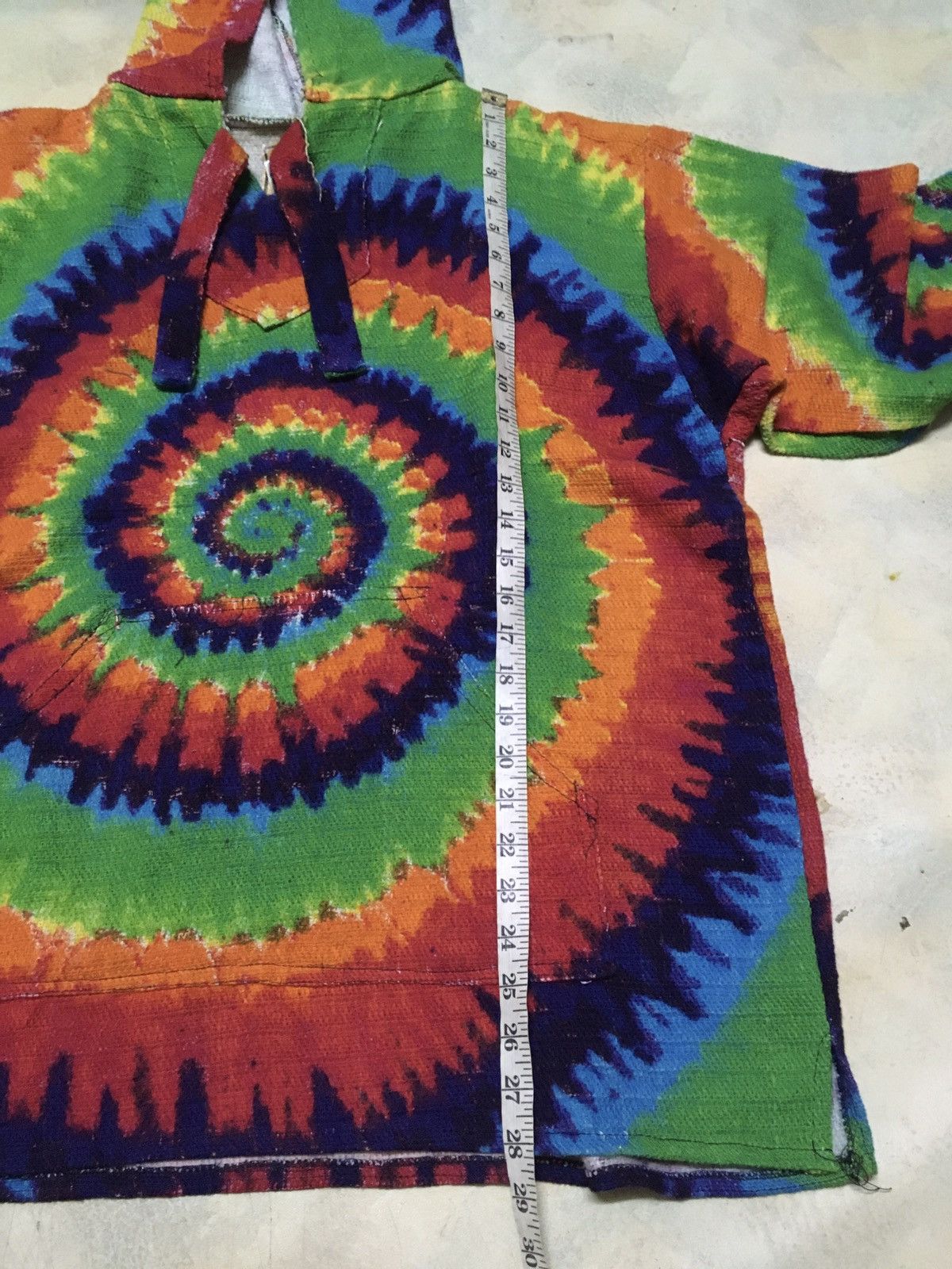 Japanese Brand Baja Joe Hoodie Tie Dye Hippie Style Size US M / EU 48-50 / 2 - 11 Thumbnail