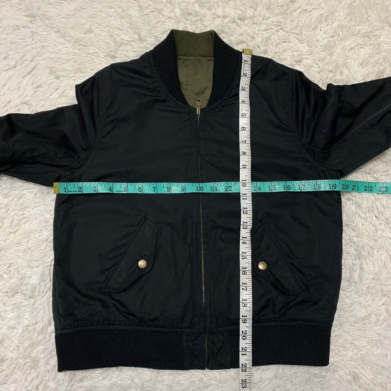 Japanese Brand Ingni reversible jacket (military colour & black) Size M / US 6-8 / IT 42-44 - 4 Thumbnail