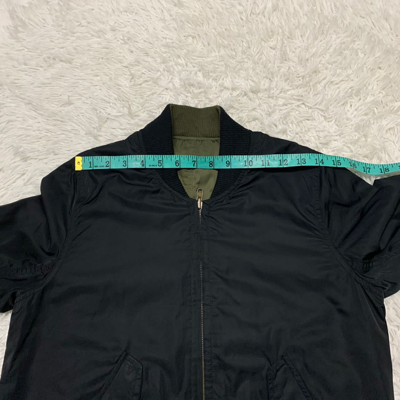 Japanese Brand Ingni reversible jacket (military colour & black) Size M / US 6-8 / IT 42-44 - 6 Thumbnail