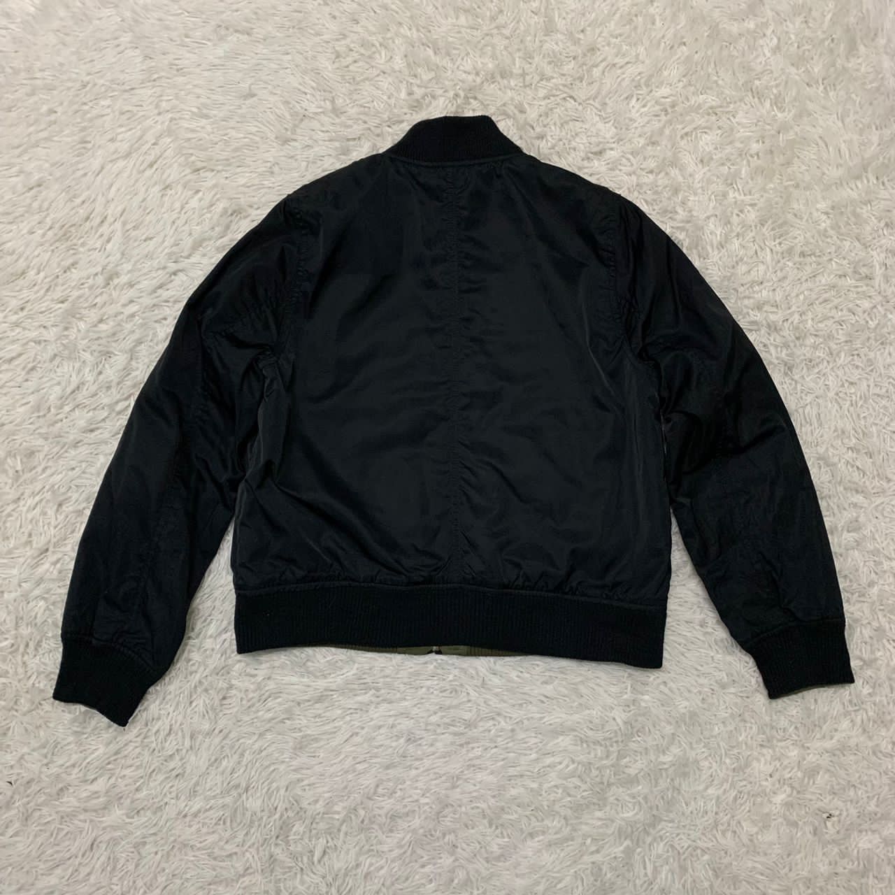 Japanese Brand Ingni reversible jacket (military colour & black) Size M / US 6-8 / IT 42-44 - 2 Thumbnail
