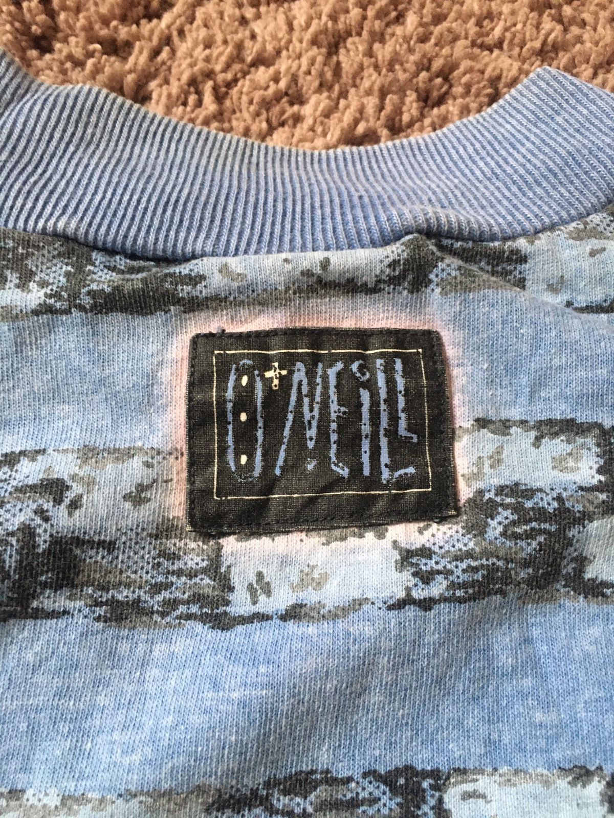 Vintage late 80s/early 90s oneill overprint tee Size US L / EU 52-54 / 3 - 5 Thumbnail
